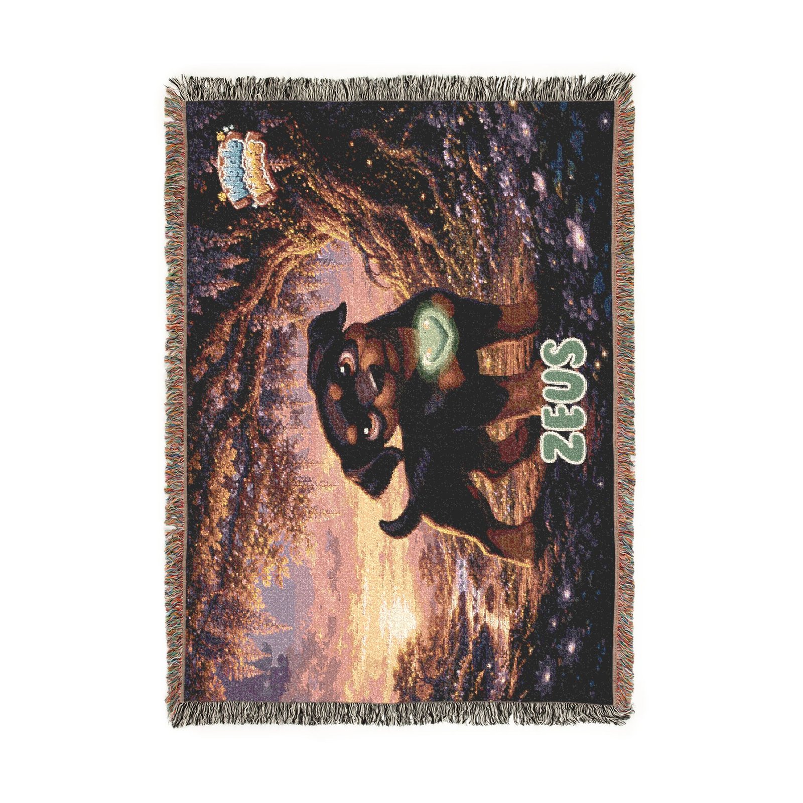 Zeus Wiggle Woofs™ Woven Blanket - Image 4