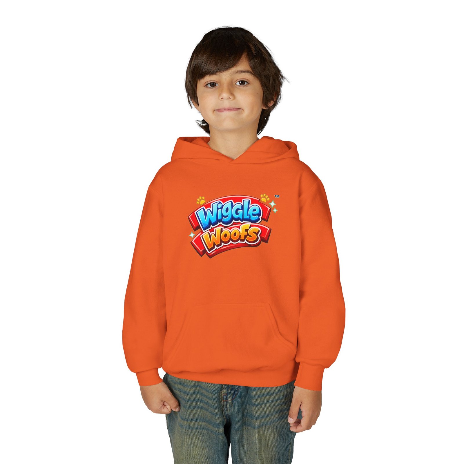 Tigger Wiggle Woofs™ Youth Heavy Blend Hooded Sweatshirt - Image 8