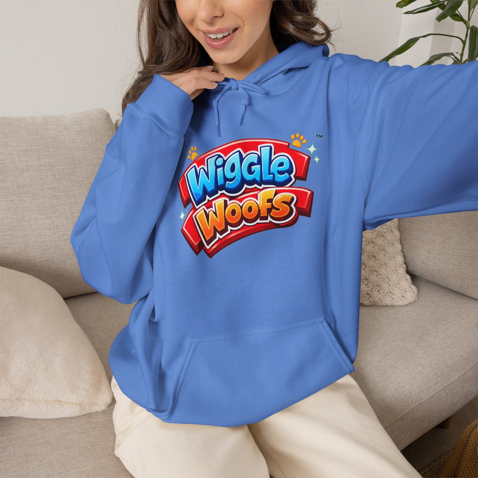 Zeus Midnight Wiggle Woofs™ Premium Hoodie - Image 27