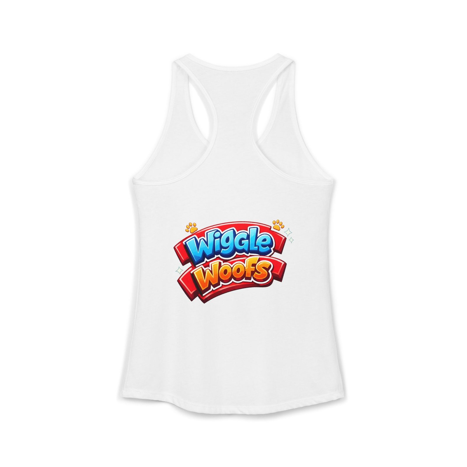 'Penny' Wiggle Woofs™ Women's Ideal Racerback Tank - Image 8
