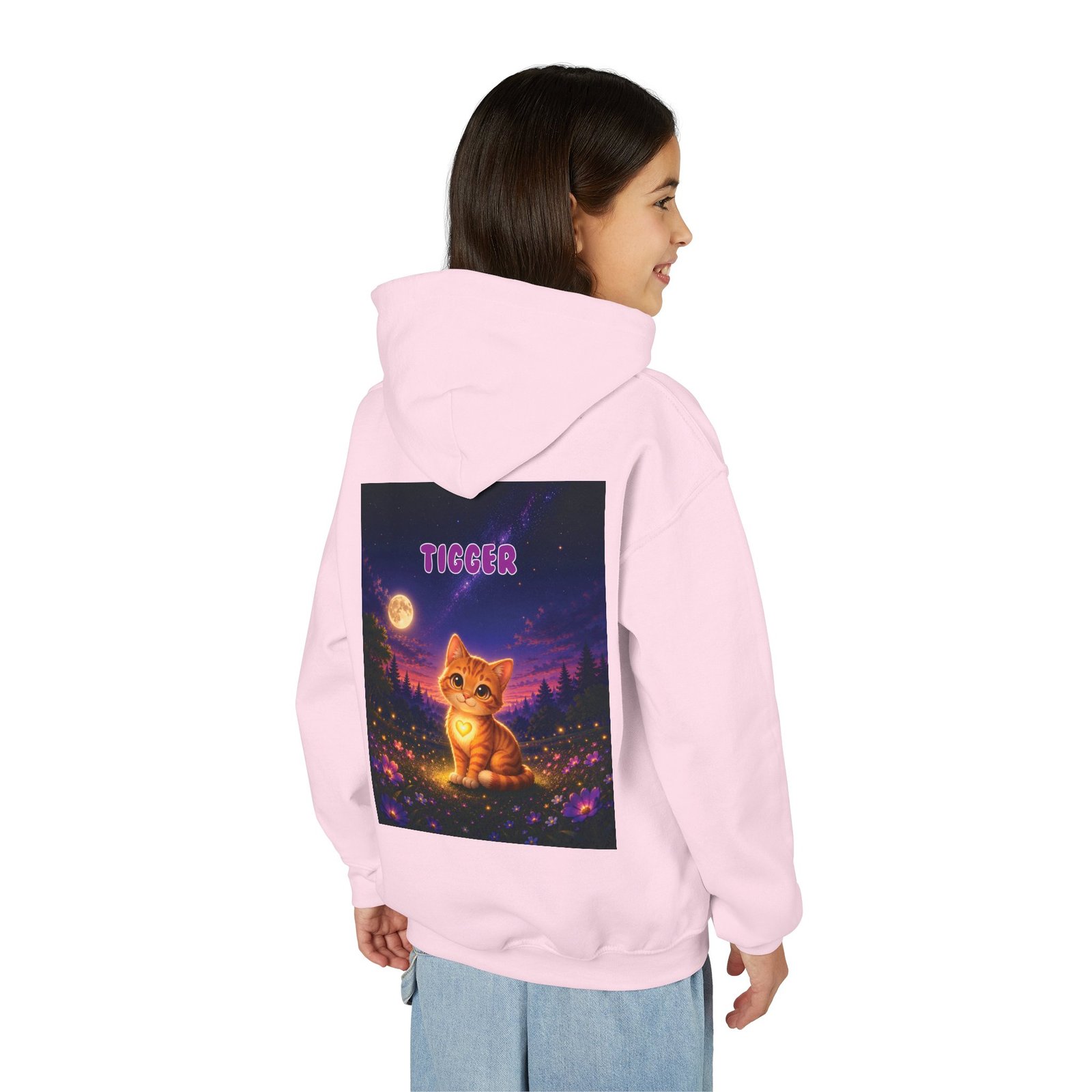 Tigger Wiggle Woofs™ Youth Heavy Blend Hooded Sweatshirt - Image 17