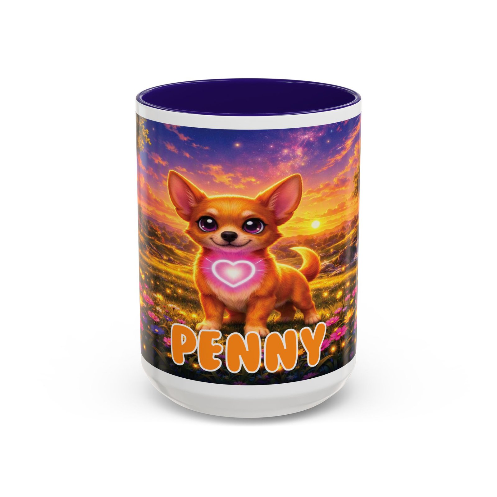 'Penny' Wiggle Woofs™ Colorful Mugs (11oz, 15oz) - Image 7