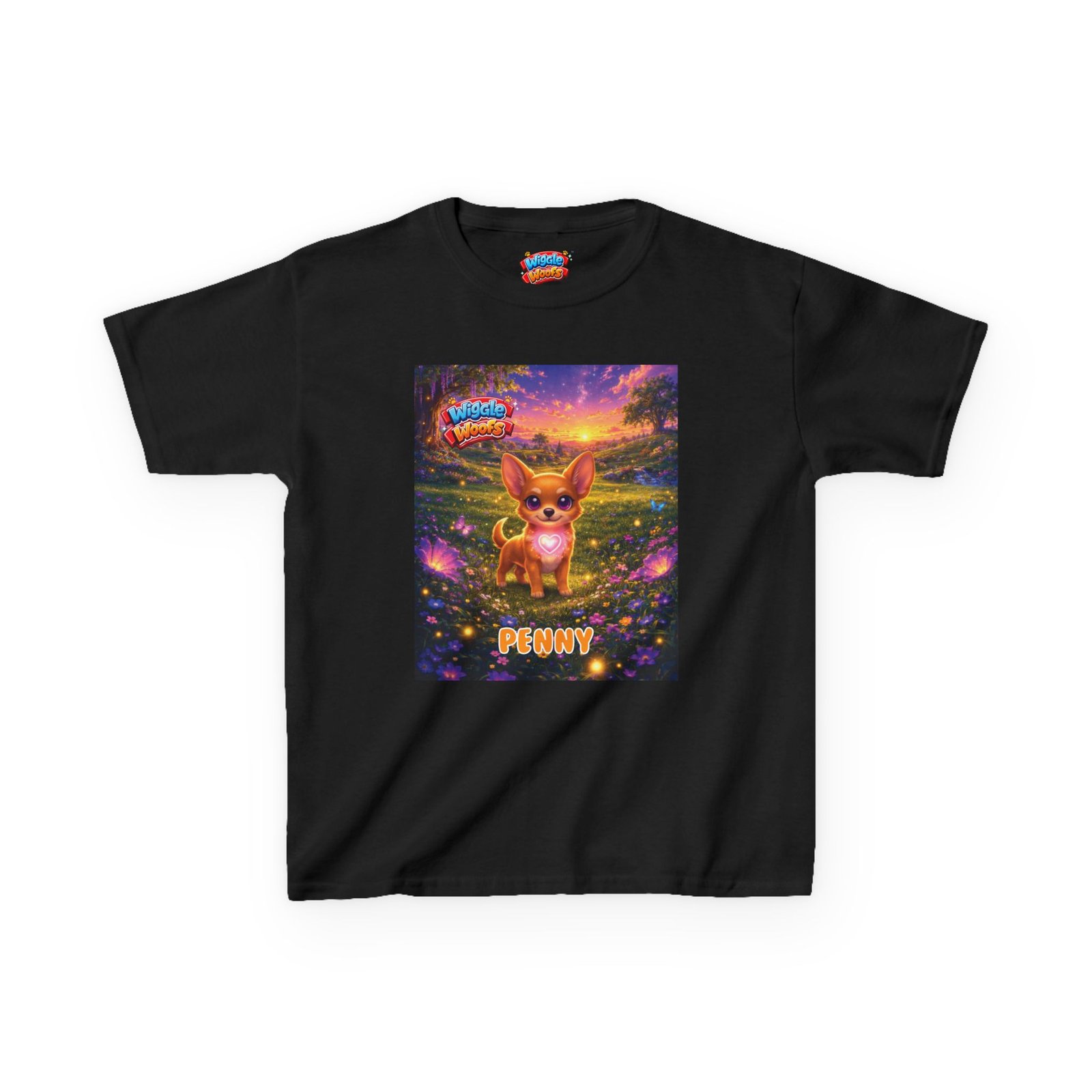 'Penny' Wiggle Woofs™ Kids Heavy Cotton™ Tee - Image 5