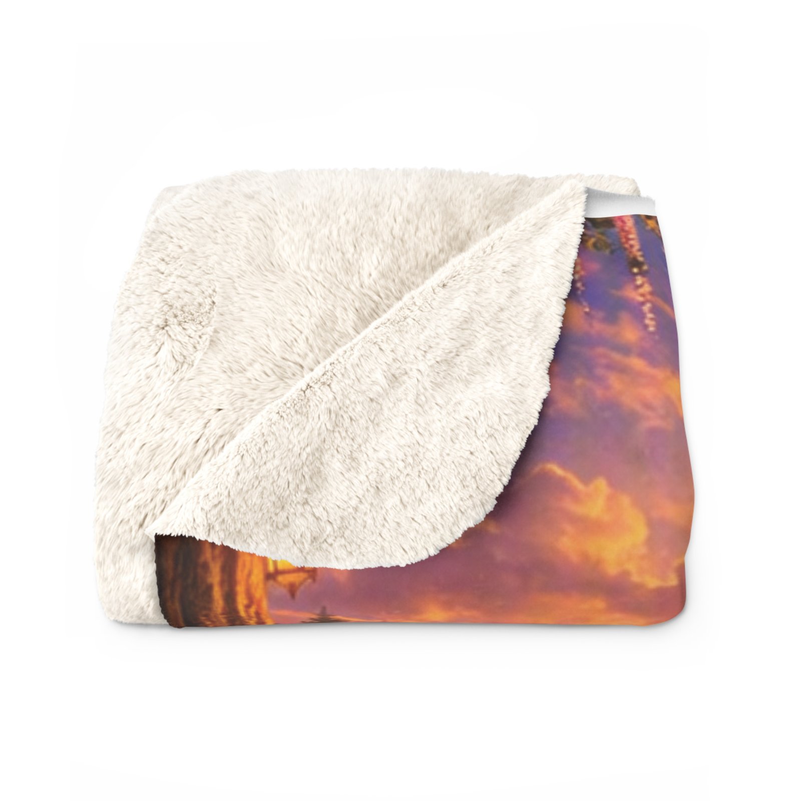 'Penny' Wiggle Woofs™ Sherpa Fleece Blanket - Image 6