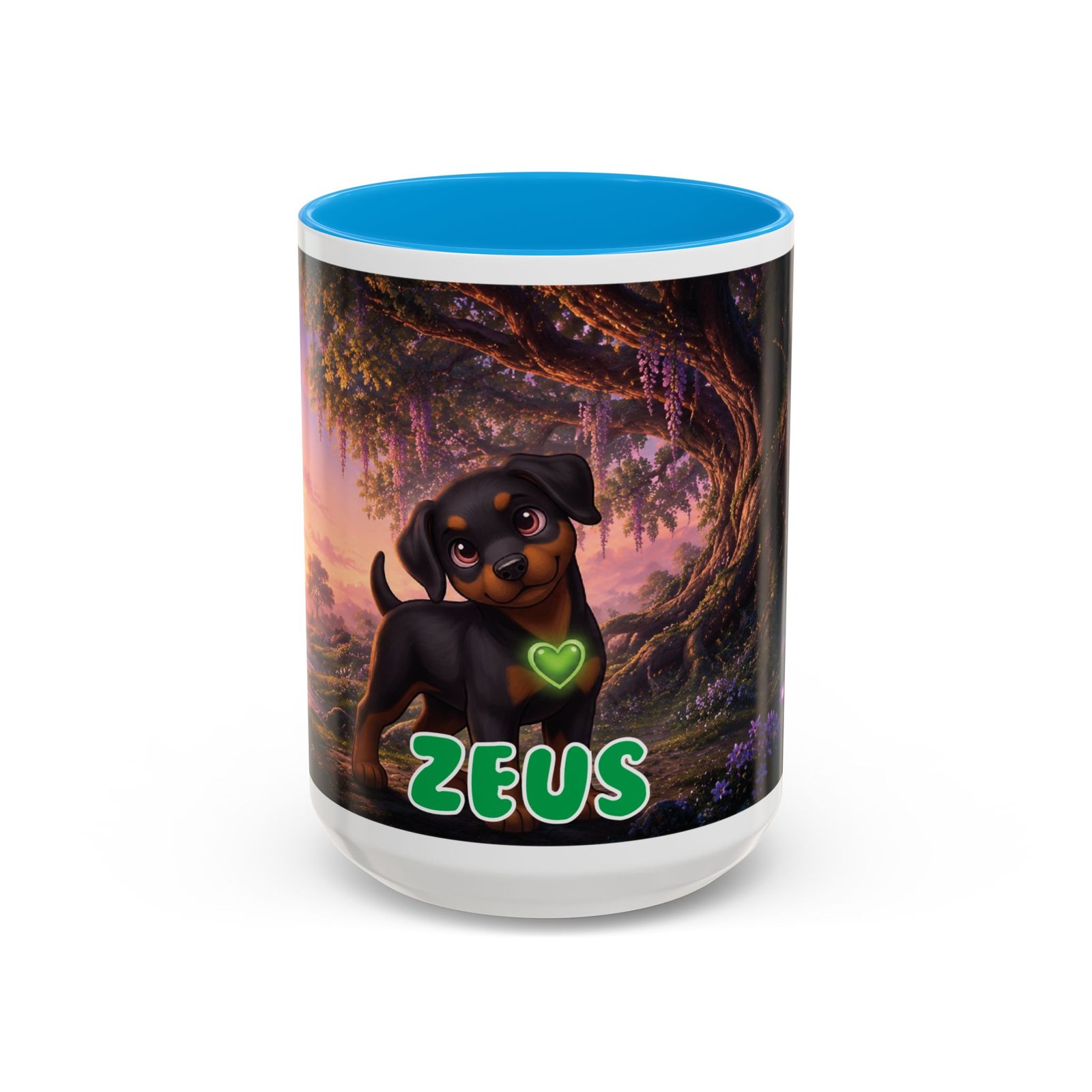 Zeus Wiggle Woofs™ Colorful Mugs (11oz, 15oz) - Image 97