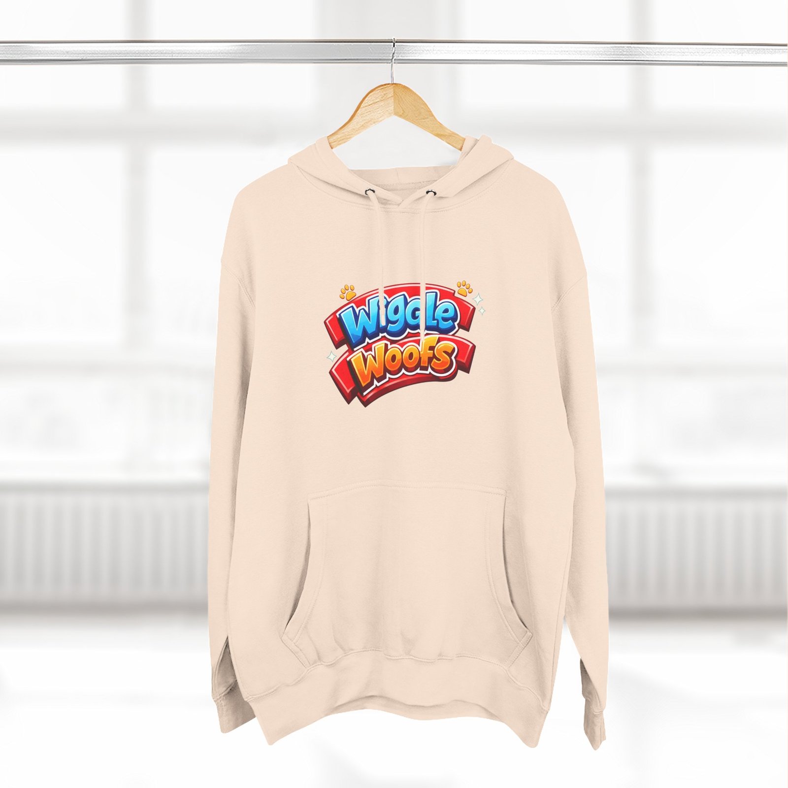 Zeus Wiggle Woofs™ Three-Panel Fleece Hoodie - Image 7