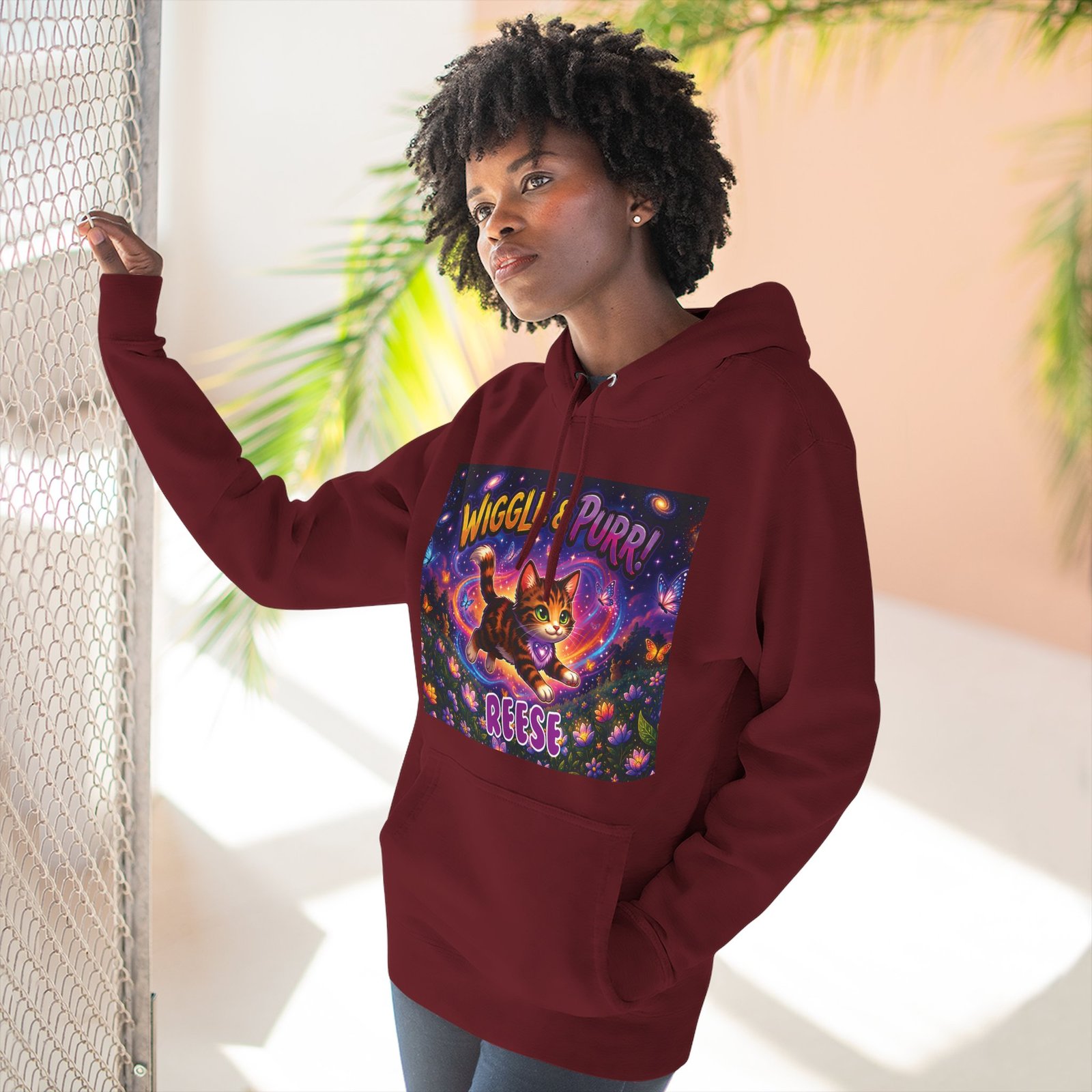 REESE Wiggle Woofs™ Three-Panel Fleece Hoodie - Image 11