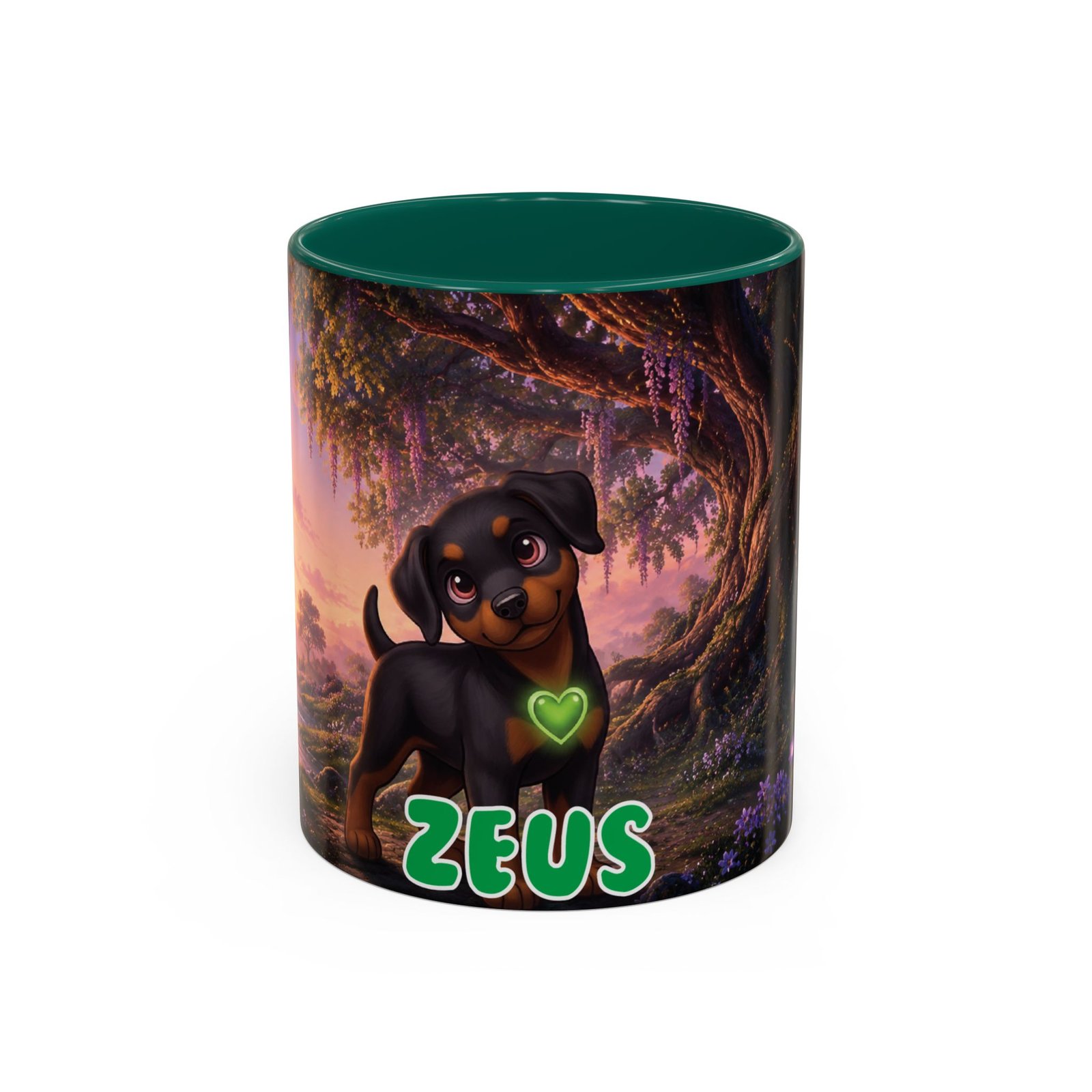 Zeus Wiggle Woofs™ Colorful Mugs (11oz, 15oz) - Image 25