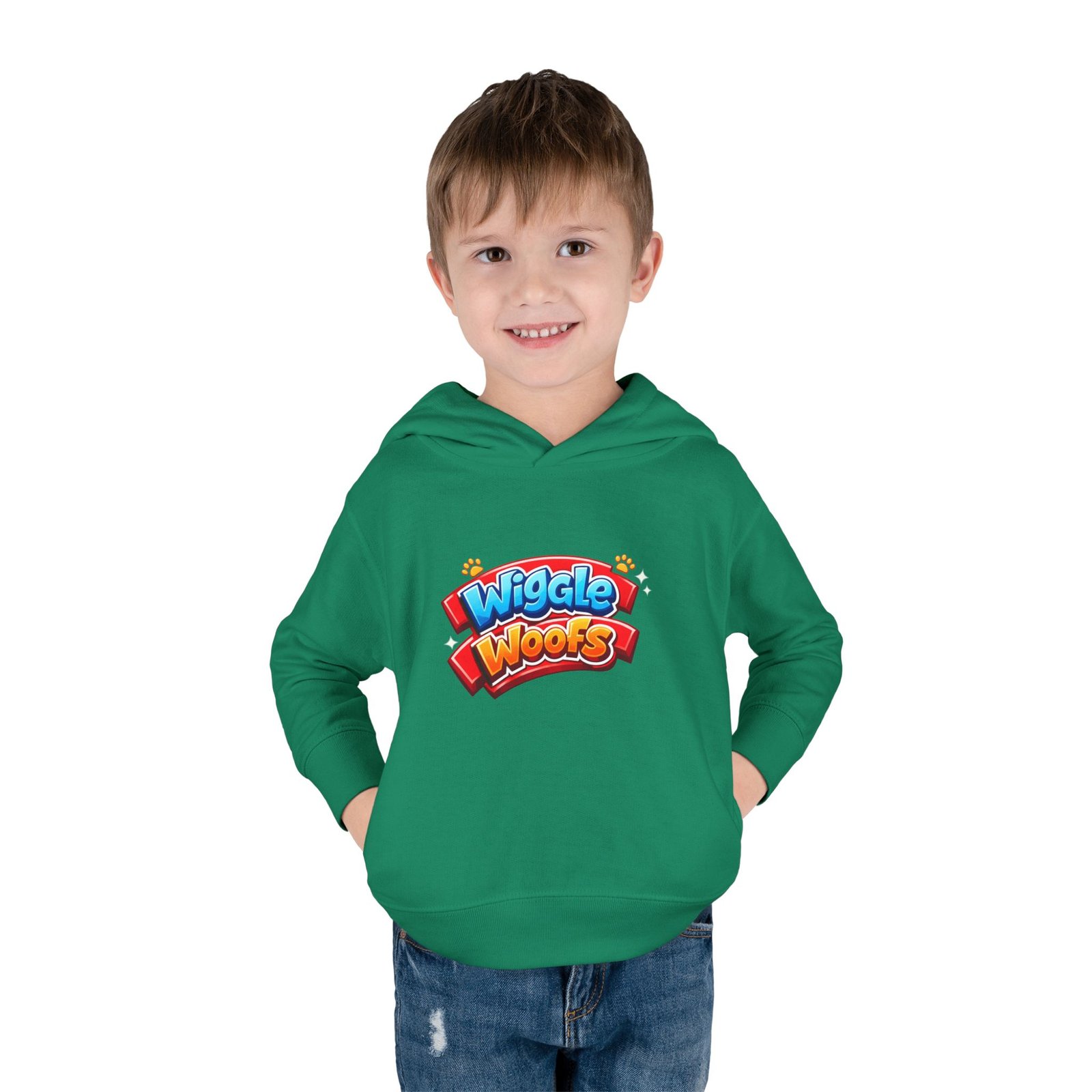 Zeus Wiggle Woofs™ Toddler Pullover Fleece Hoodies - Image 12