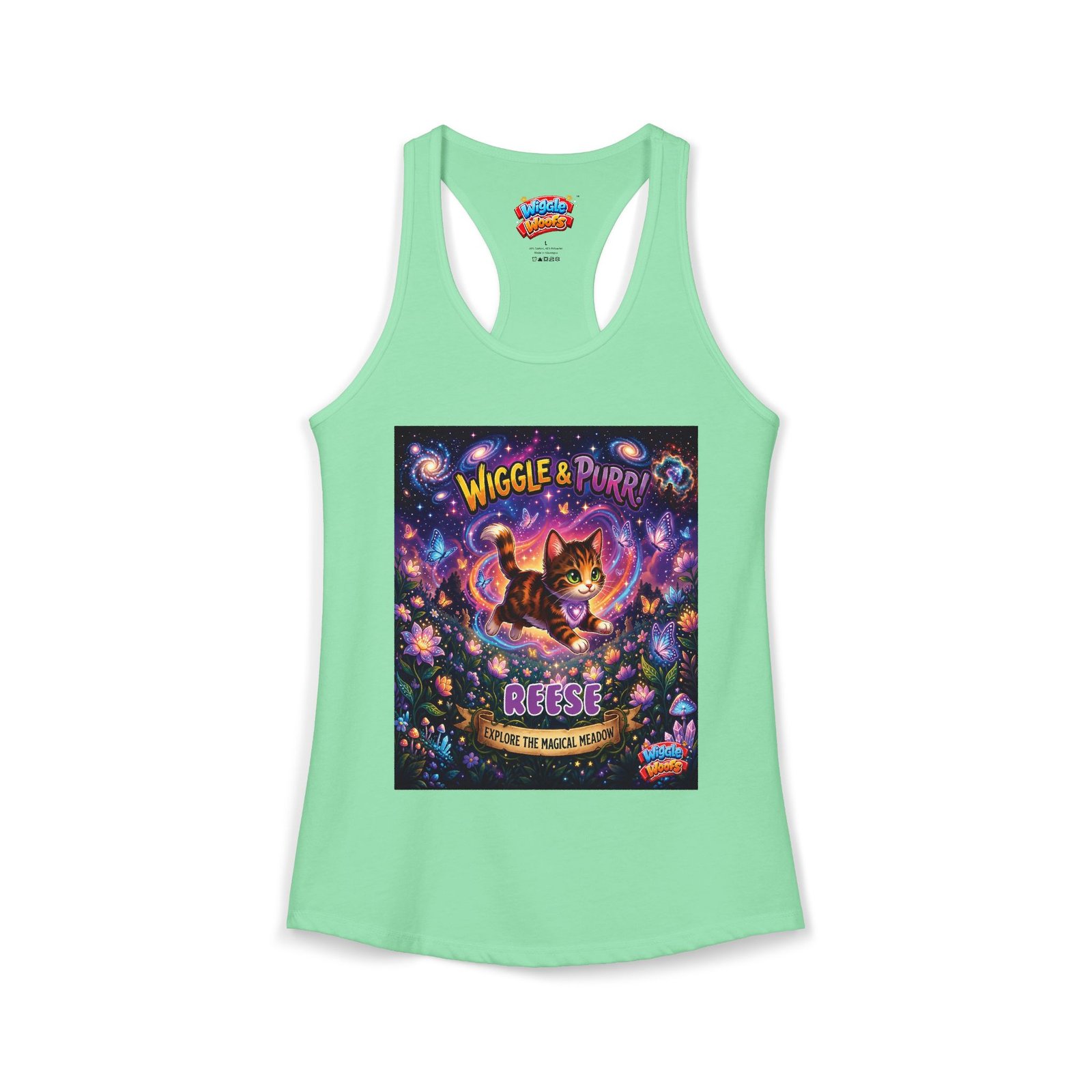REESE Wiggle Woofs™ Women's Ideal Racerback Tank - Image 21