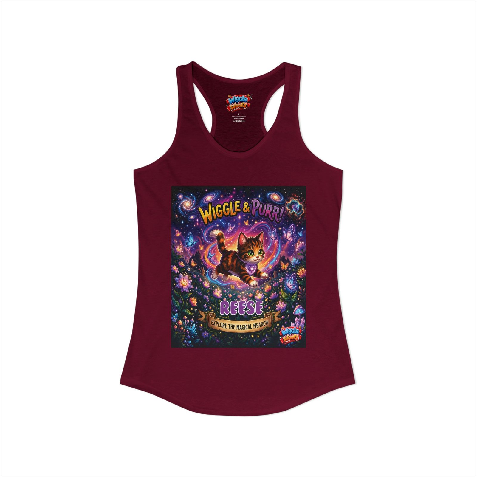REESE Wiggle Woofs™ Women's Ideal Racerback Tank - Image 54