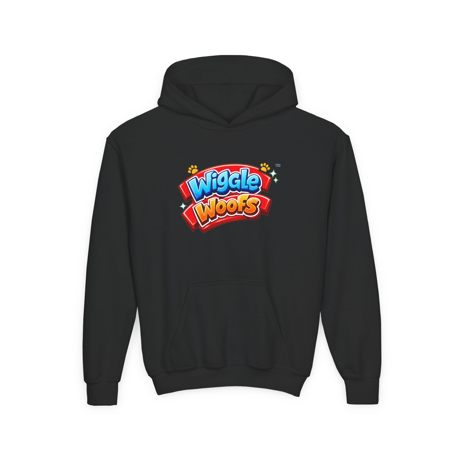 Tigger Wiggle Woofs™ Youth Heavy Blend Hooded Sweatshirt - Image 4