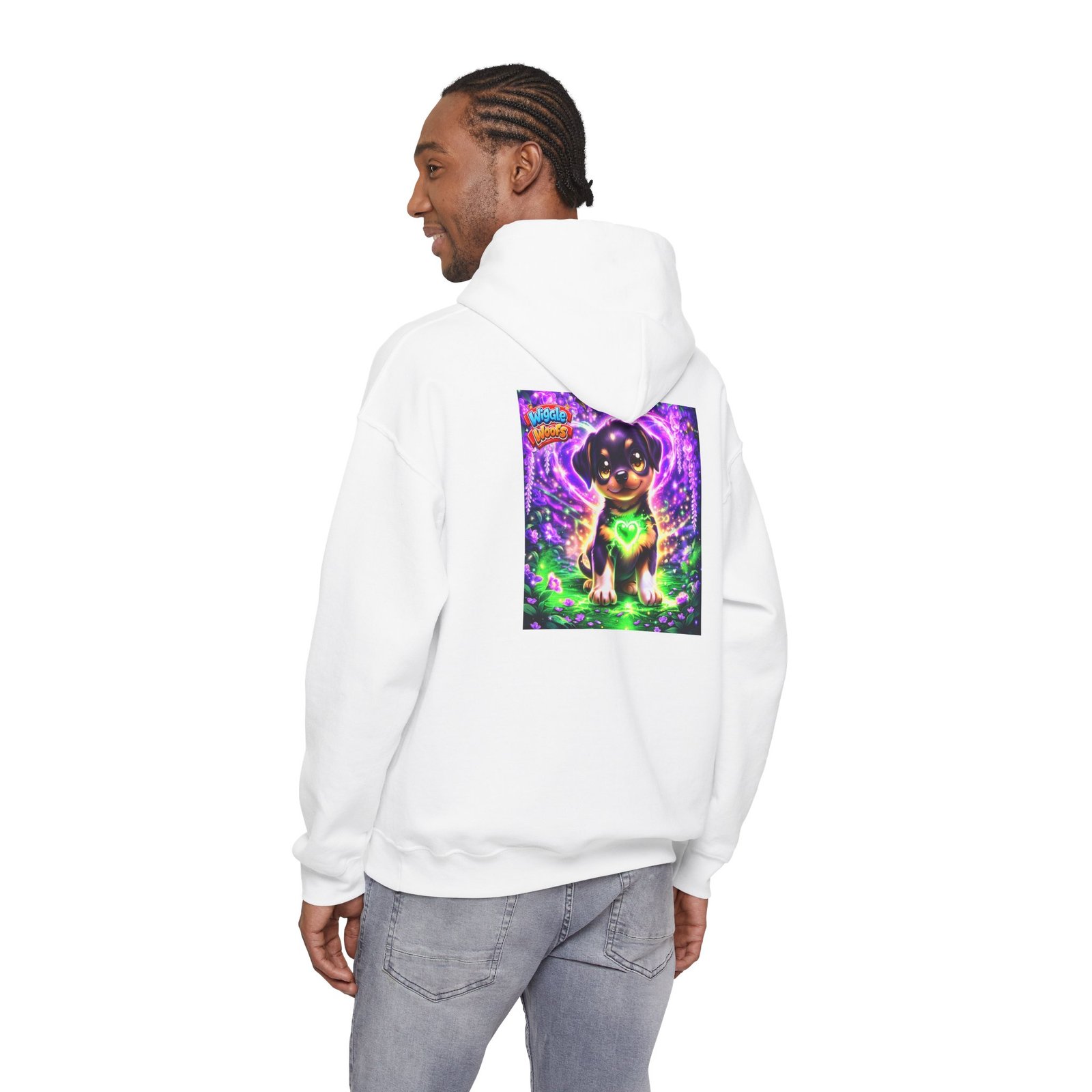 Zeus Midnight Wiggle Woofs™ Premium Hoodie - Image 7