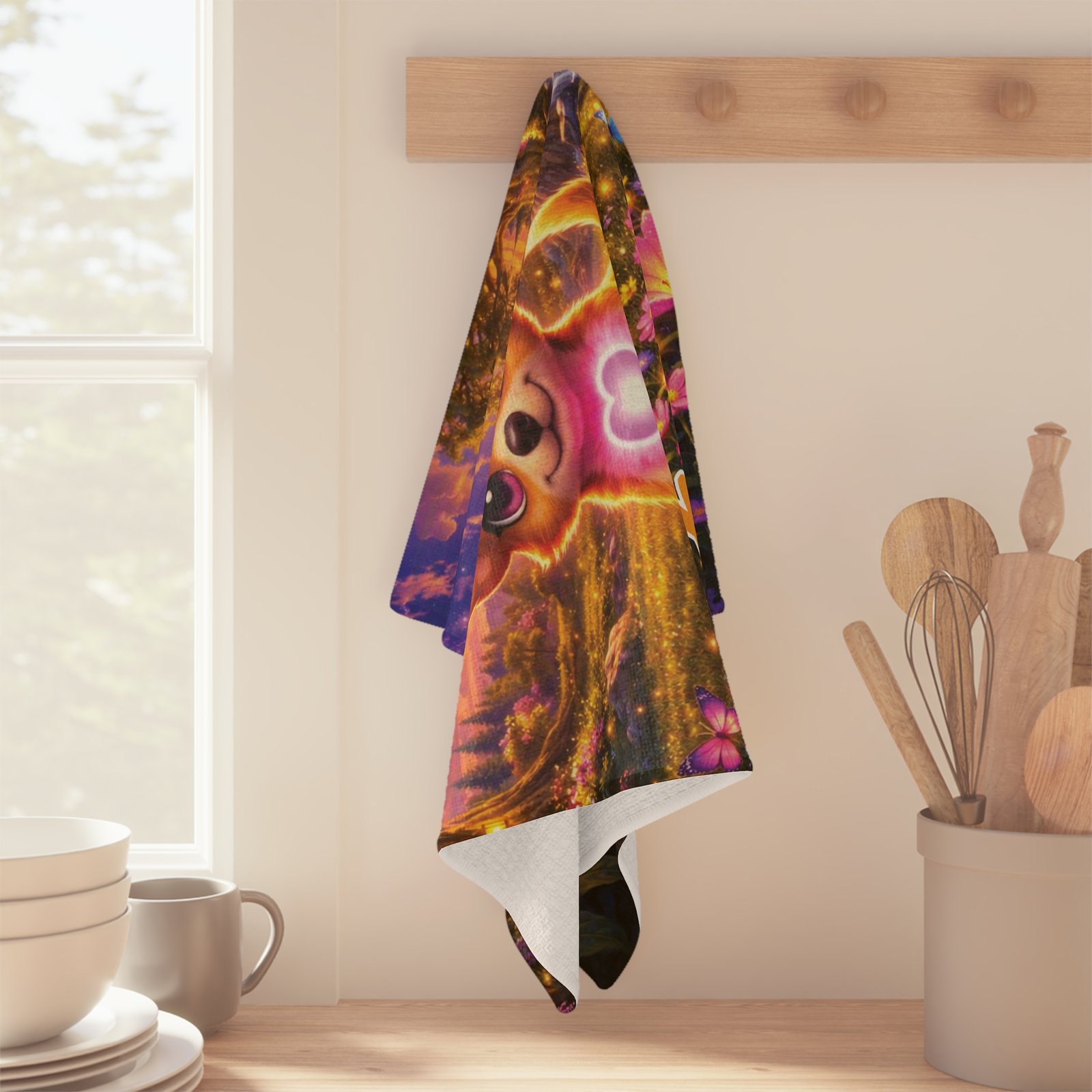 'Penny' Wiggle Woofs™ Microfiber Tea Towel - Image 5