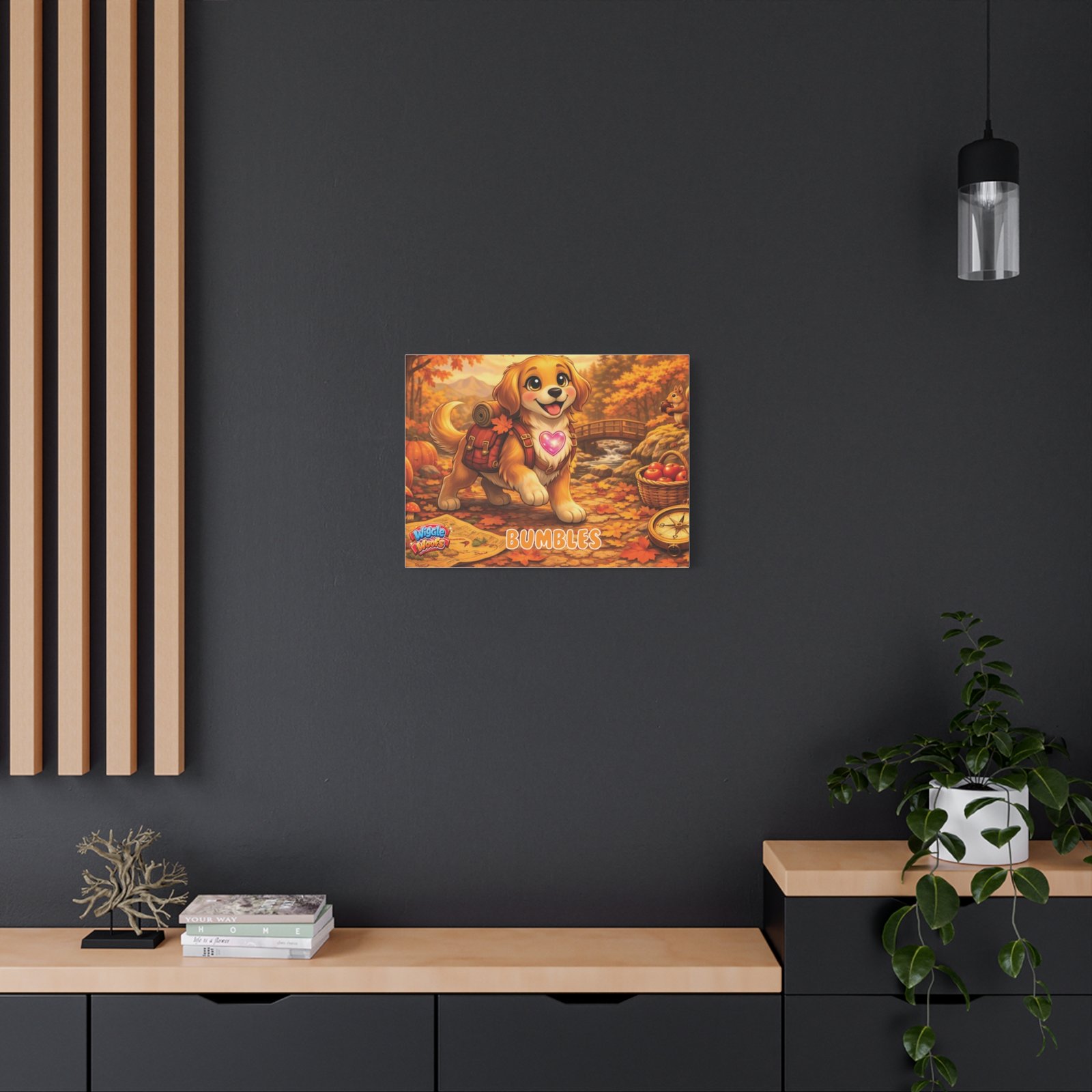'Bumbles' Wiggle Woofs™ Matte Canvas, Stretched, 1.25" - Image 16