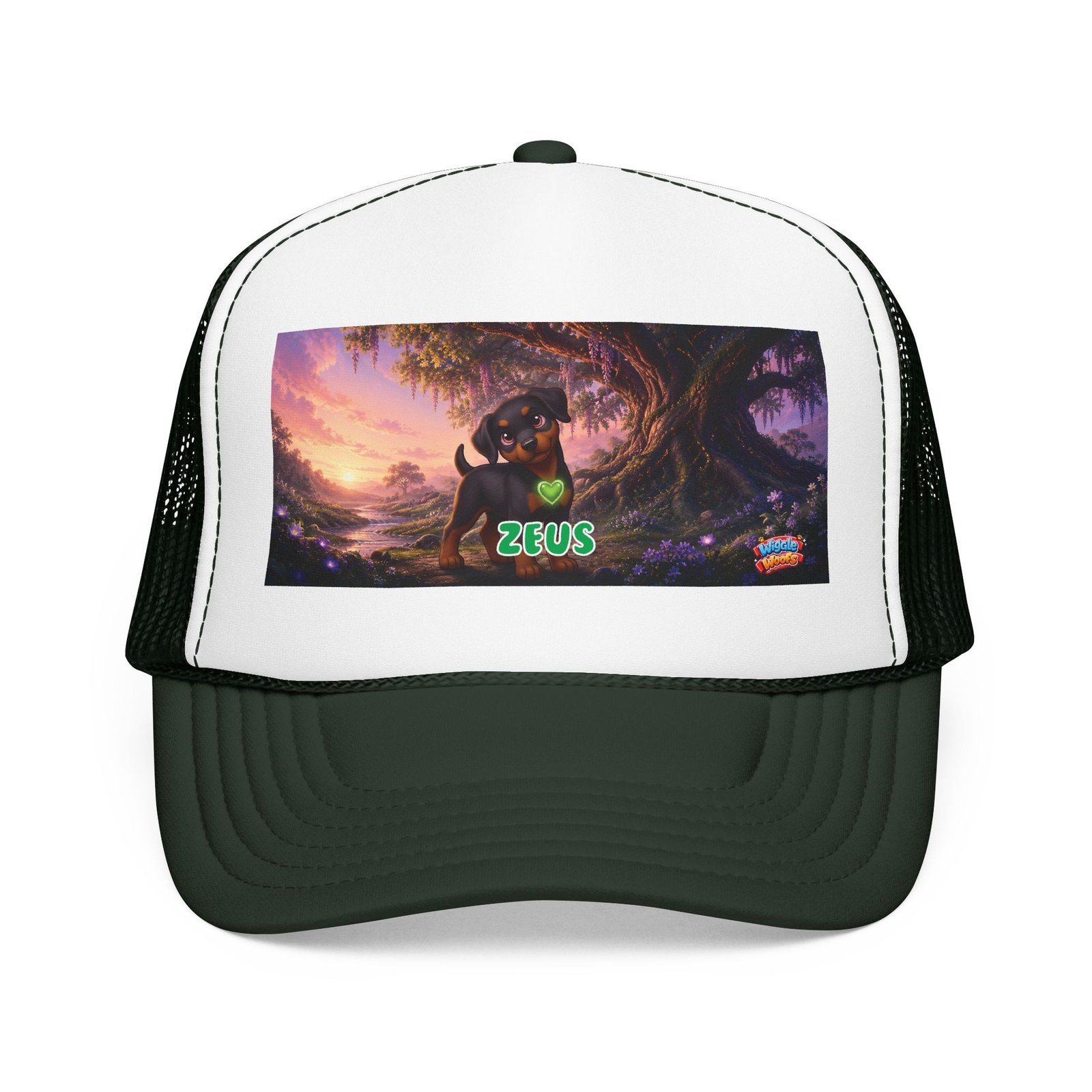 Zeus Wiggle Woofs™ Foam Trucker Hat - Image 9