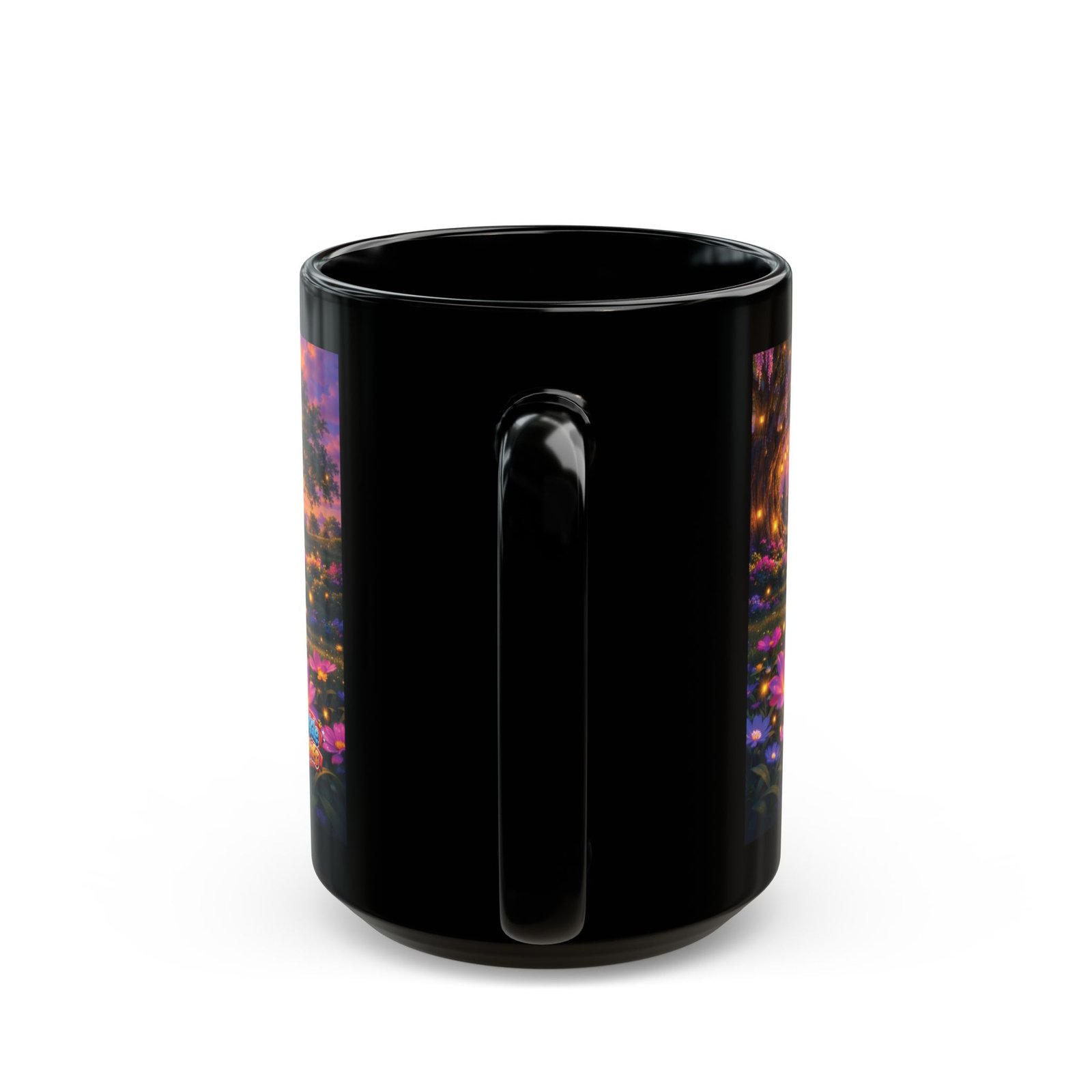 'Penny' Wiggle Woofs™ Black Mug (11oz, 15oz) - Image 8