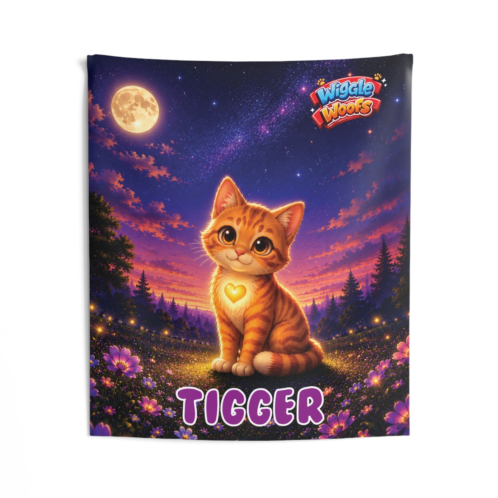 Tigger Wiggle Woofs™ Indoor Wall Tapestry - Image 2