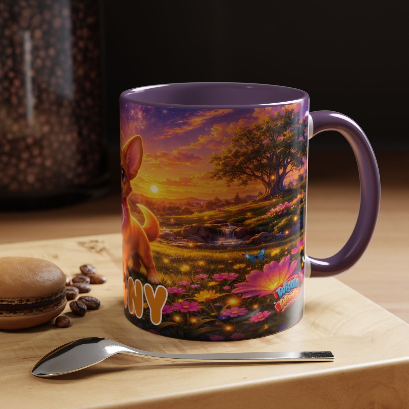 'Penny' Wiggle Woofs™ Accent Coffee Mug (11, 15oz) - Image 19