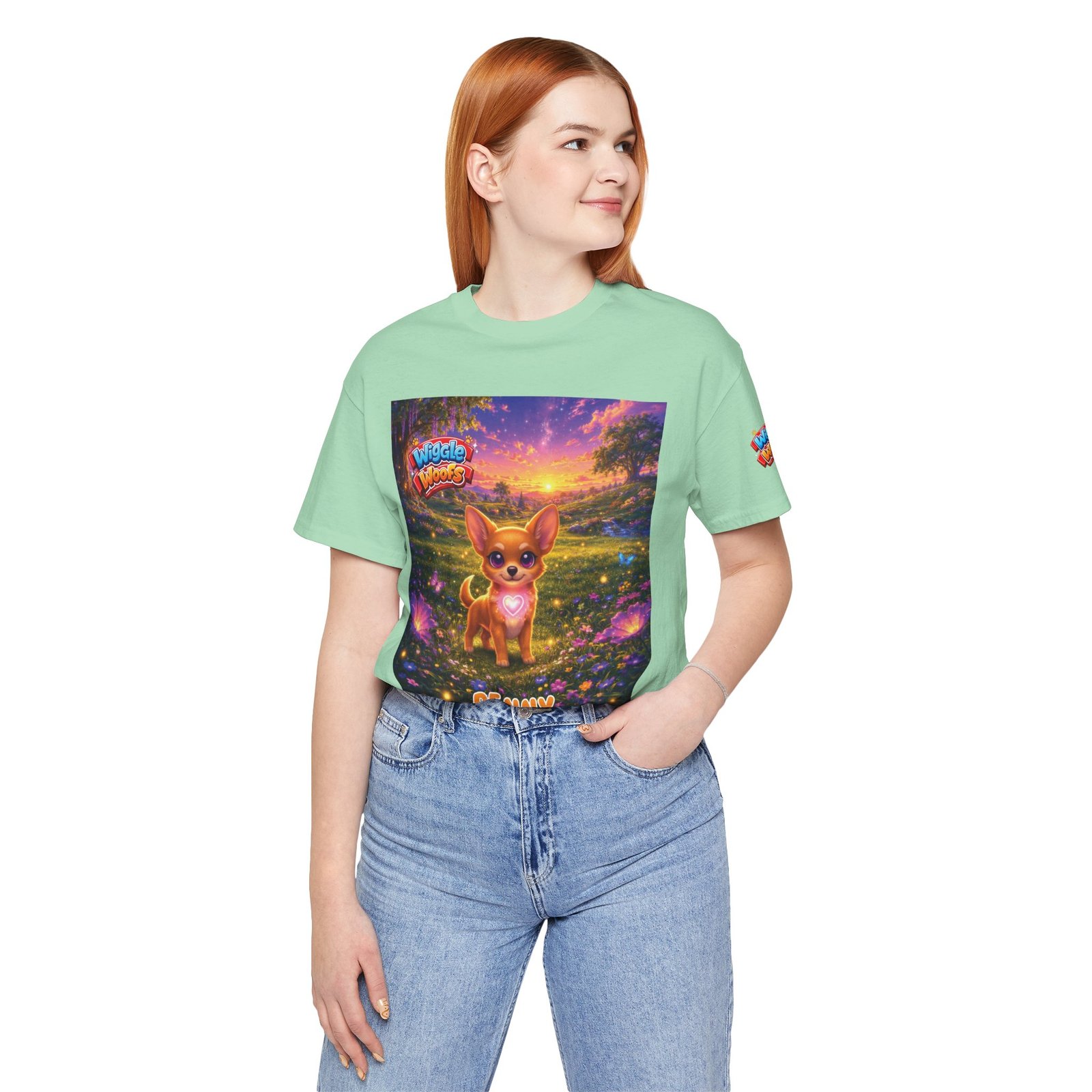 'Penny' Wiggle Woofs™ Unisex Jersey Short Sleeve Tee - Image 18