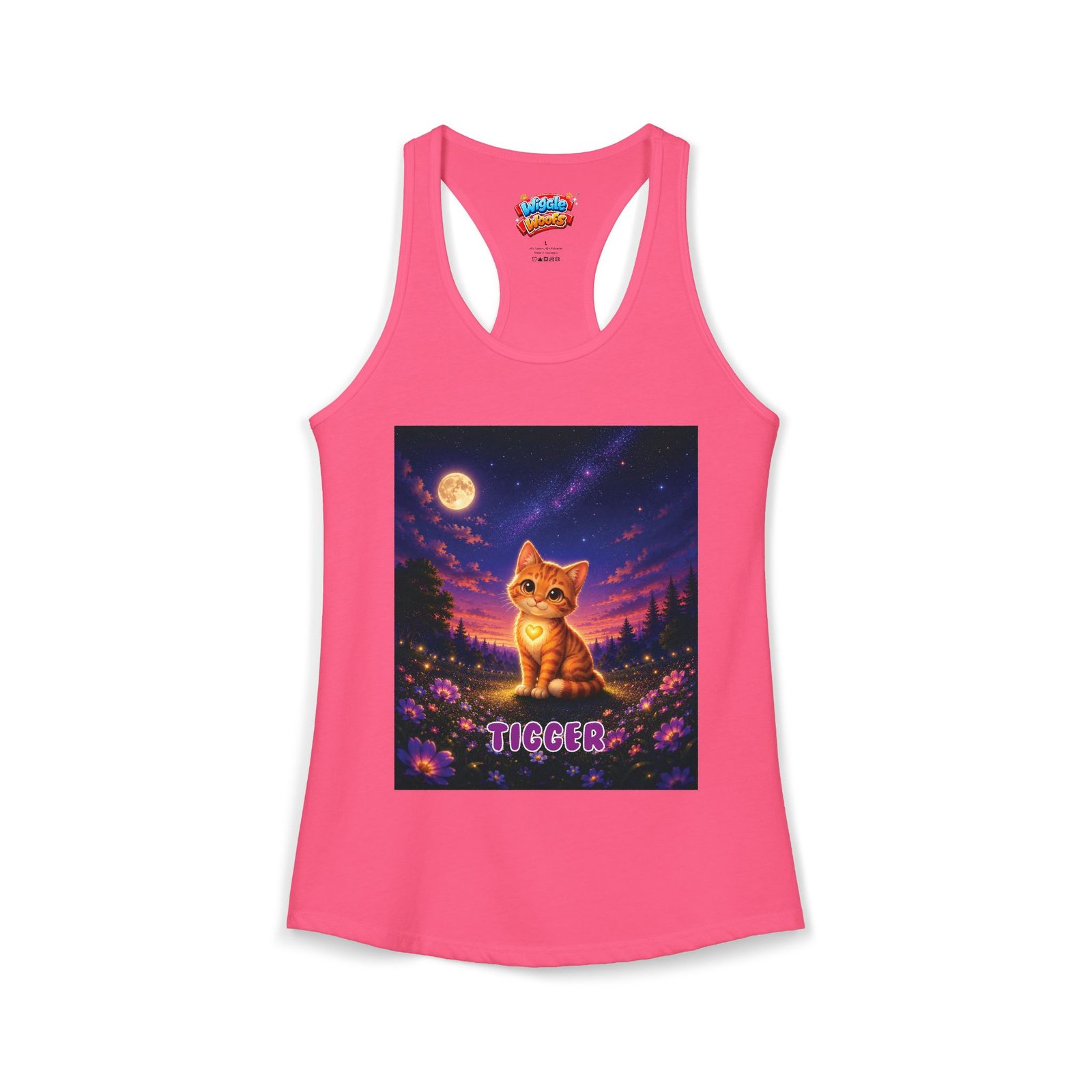 Tigger Wiggle Woofs™ Women's Ideal Racerback Tank - Image 18