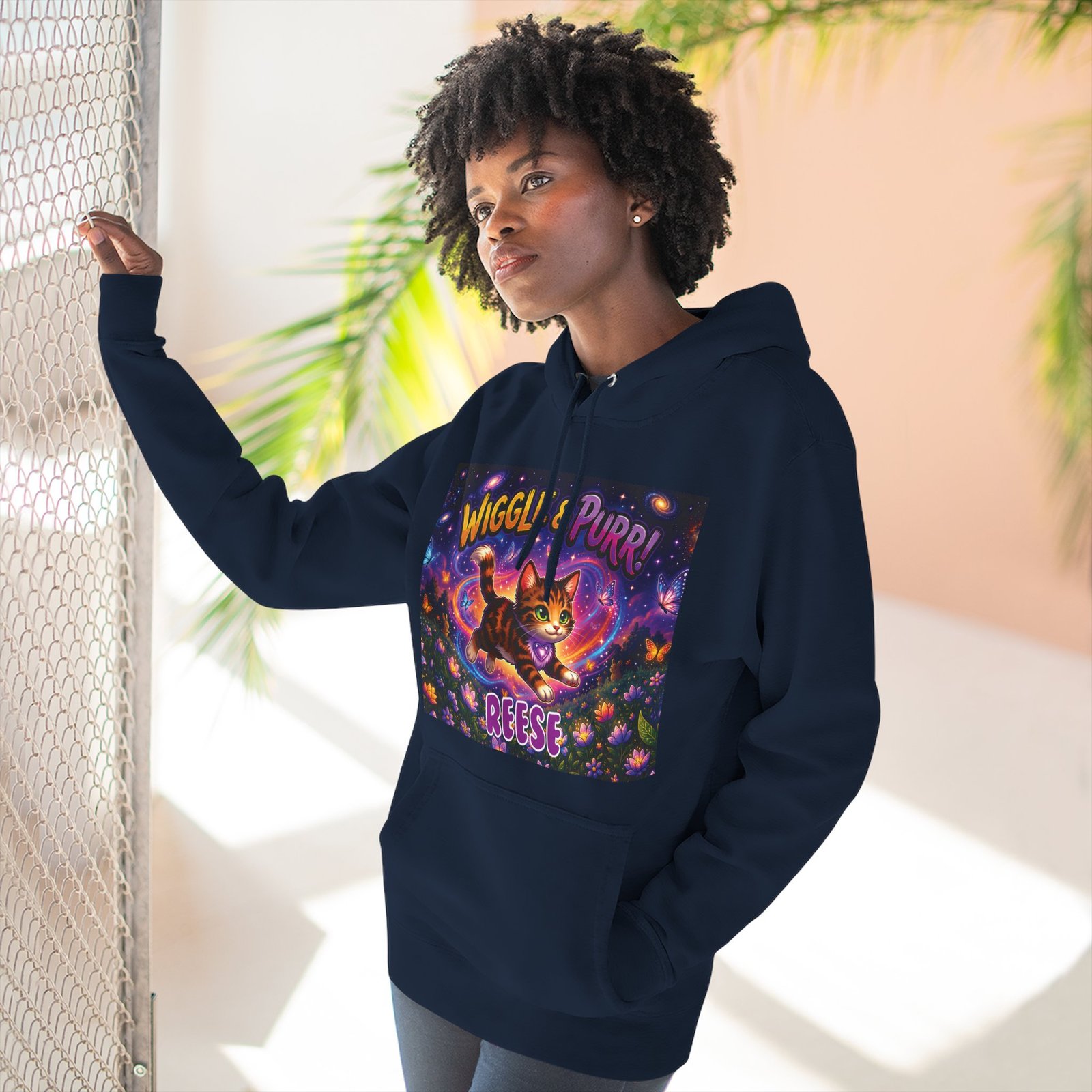 REESE Wiggle Woofs™ Three-Panel Fleece Hoodie - Image 9