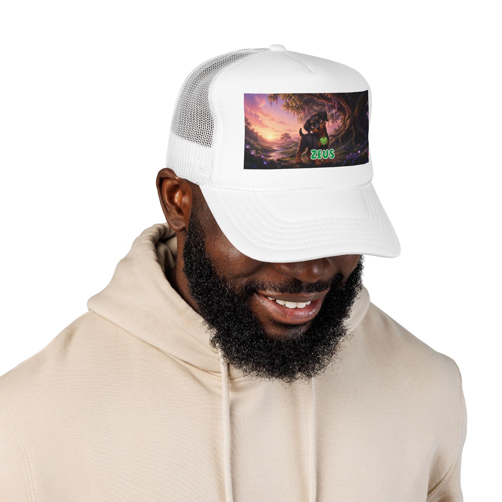 Zeus Wiggle Woofs™ Foam Trucker Hat - Image 18