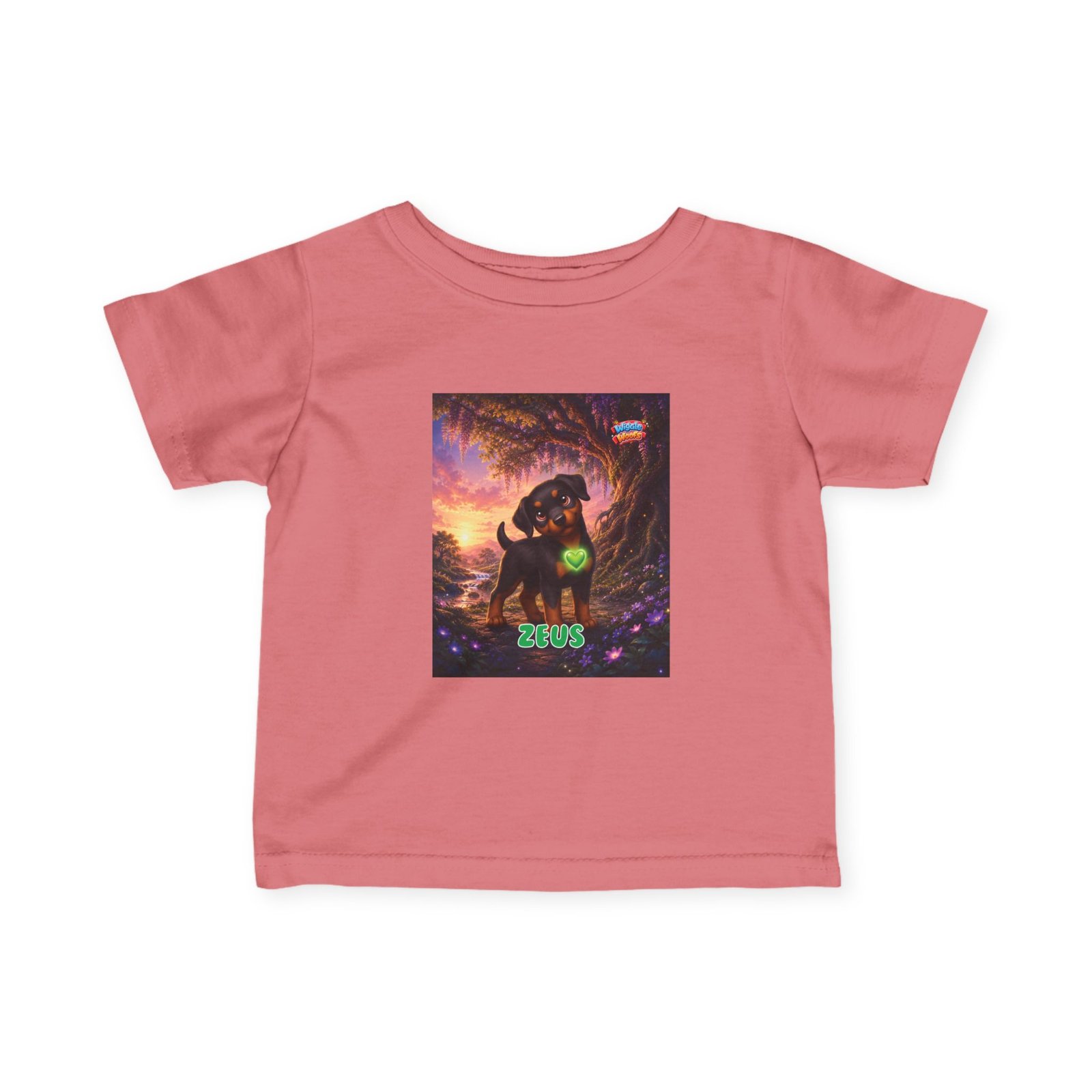 Zeus Wiggle Woofs™ Infant Fine Jersey Tee - Image 53