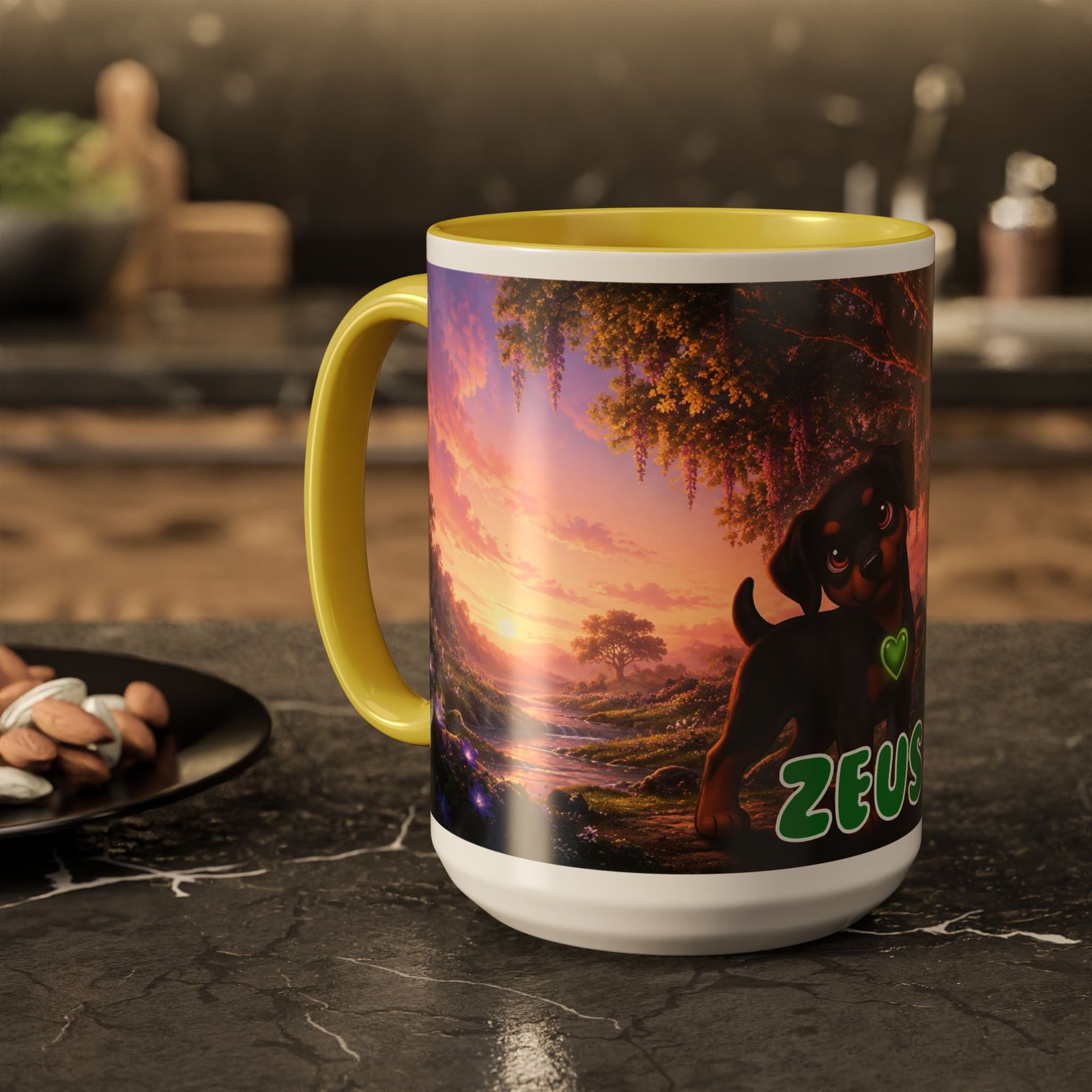 Zeus Wiggle Woofs™ Colorful Mugs (11oz, 15oz) - Image 138
