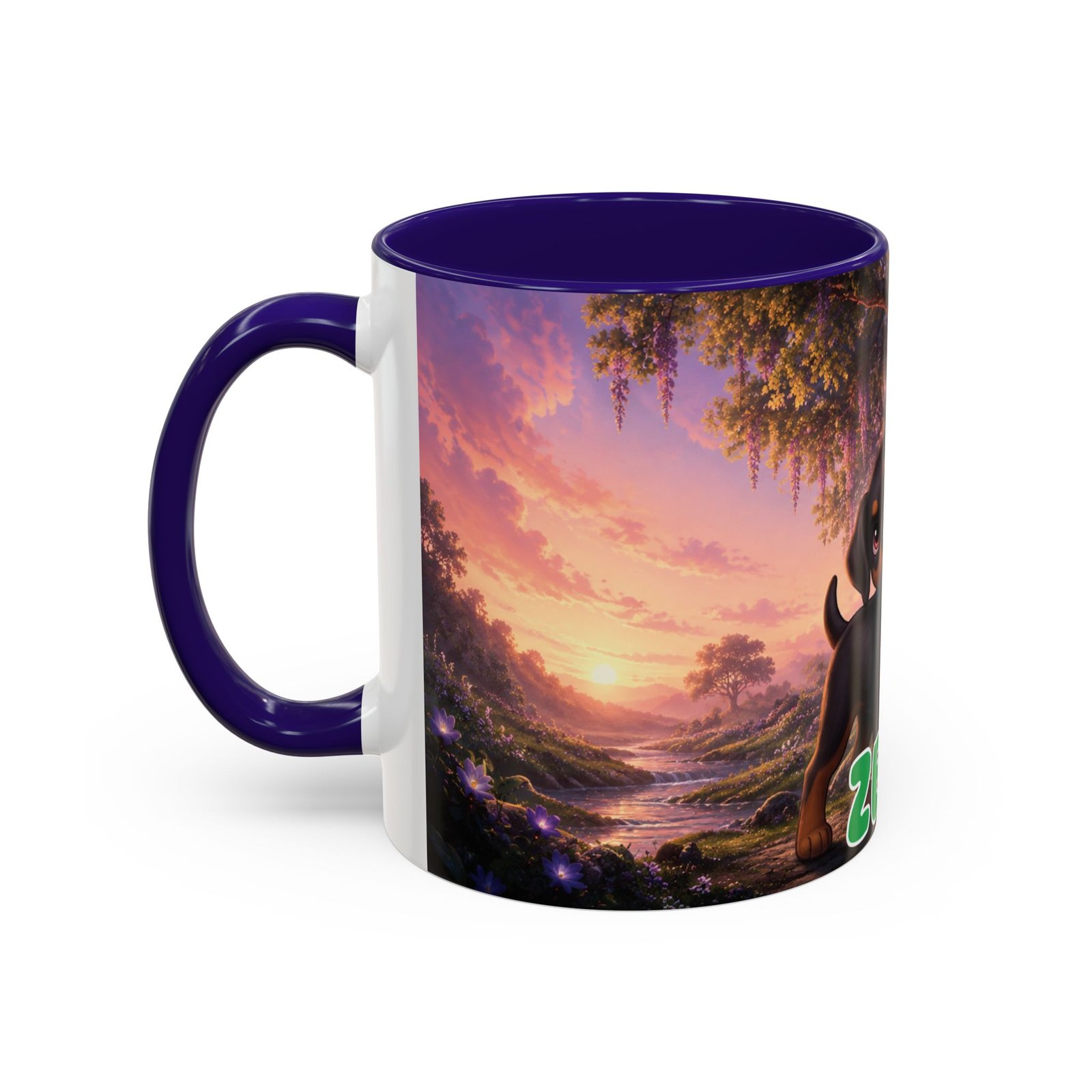 Zeus Wiggle Woofs™ Colorful Mugs (11oz, 15oz) - Image 10