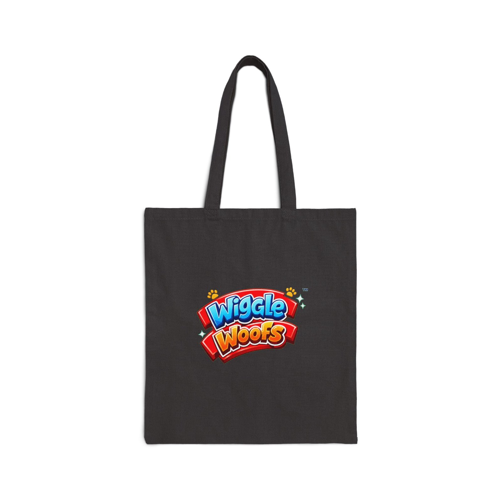 Zeus Wiggle Woofs™ Cotton Canvas Tote Bag - Image 13