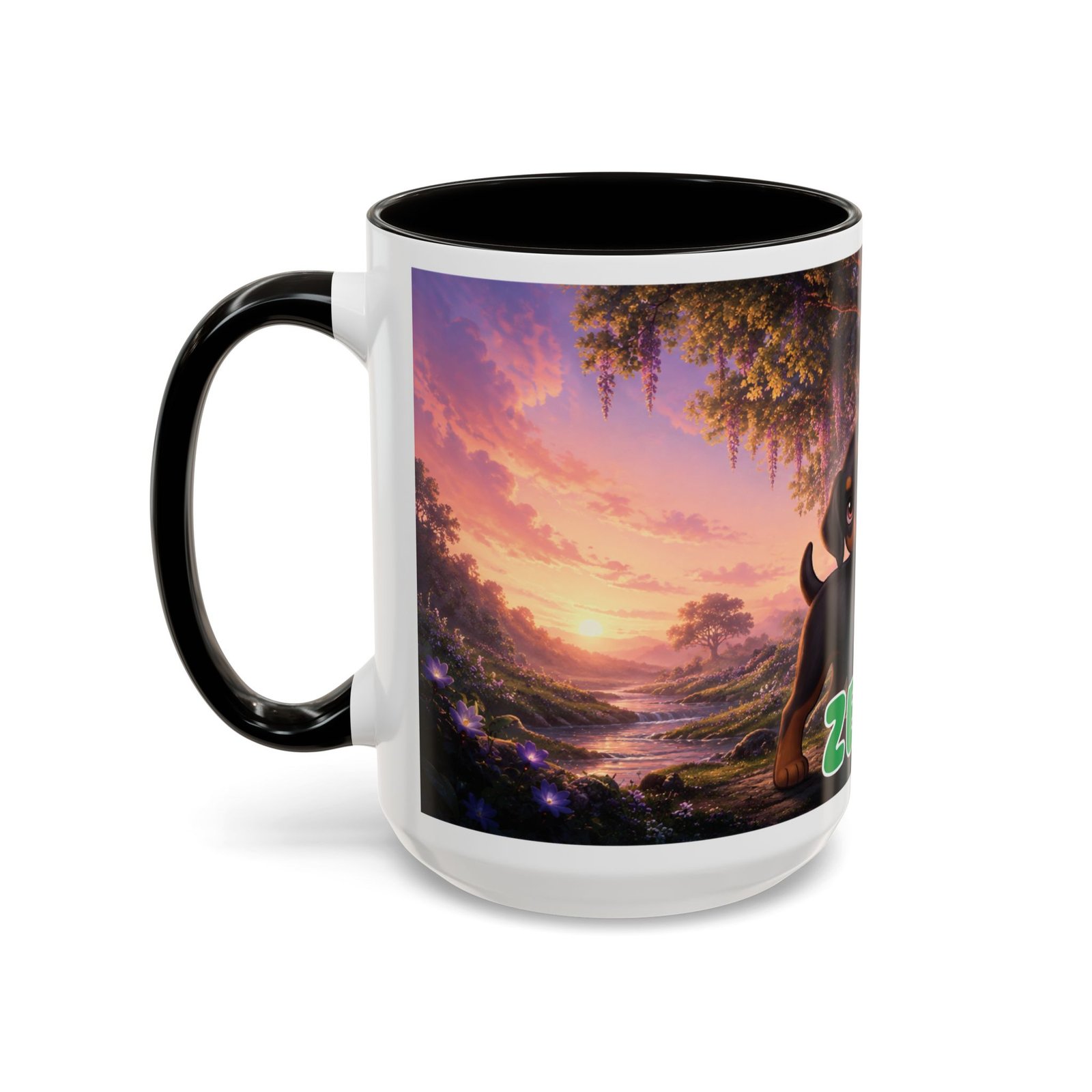 Zeus Wiggle Woofs™ Colorful Mugs (11oz, 15oz) - Image 76