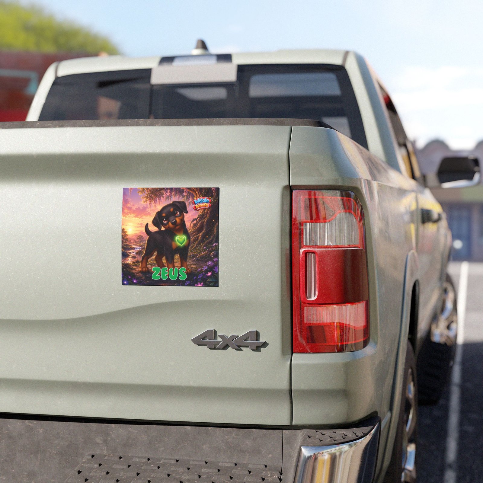 Zeus Wiggle Woofs™ Car Magnets - Image 3