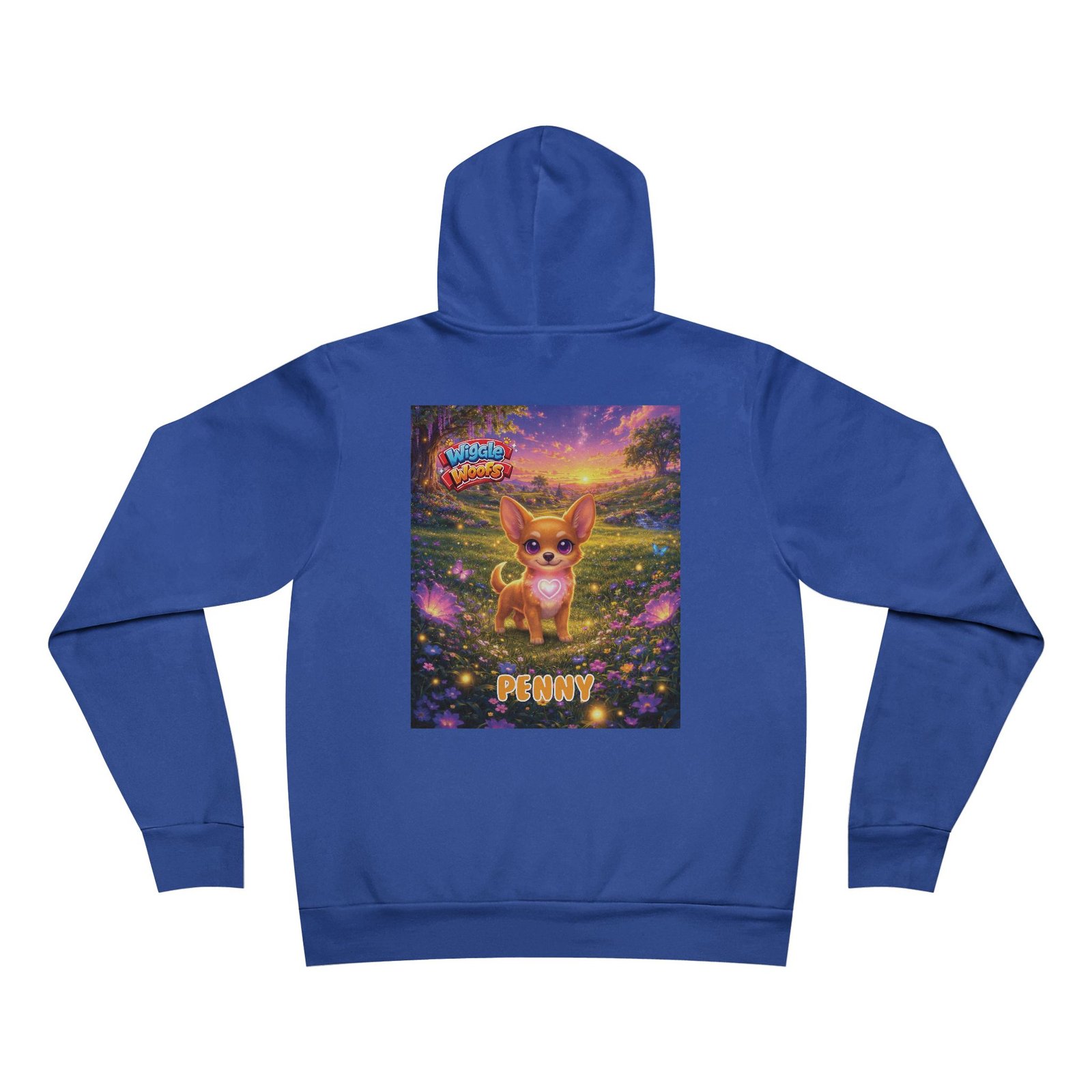 'Penny' Wiggle Woofs™ Unisex Sponge Fleece Pullover Hoodie - Image 12