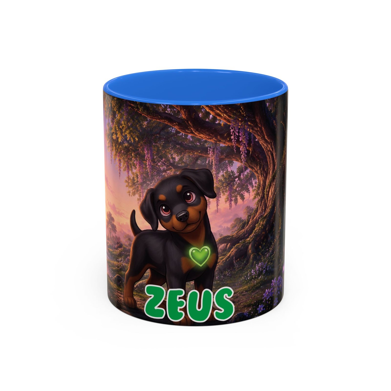 Zeus Wiggle Woofs™ Colorful Mugs (11oz, 15oz) - Image 13