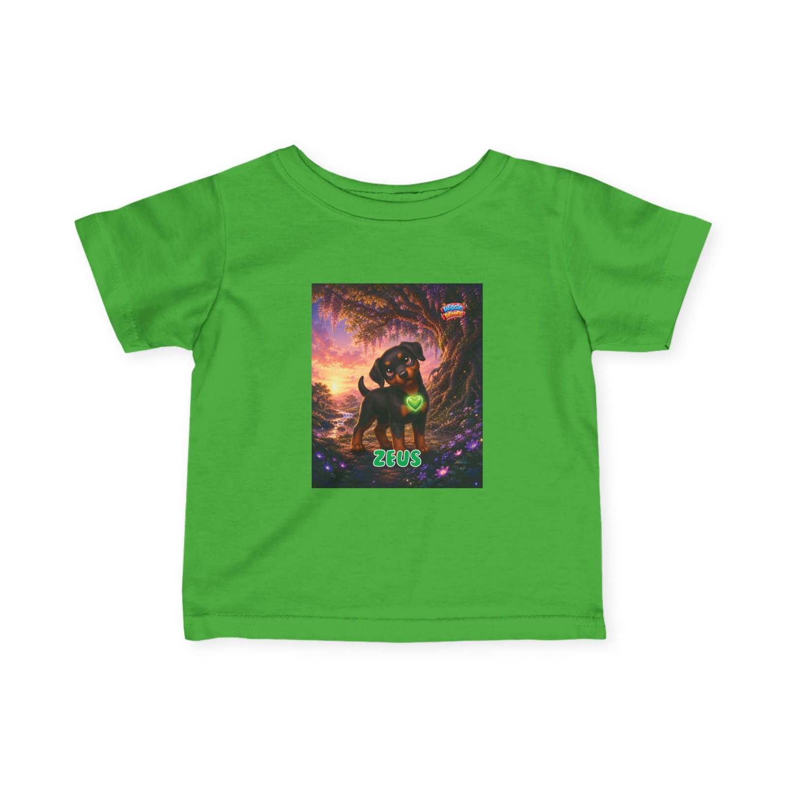 Zeus Wiggle Woofs™ Infant Fine Jersey Tee - Image 9