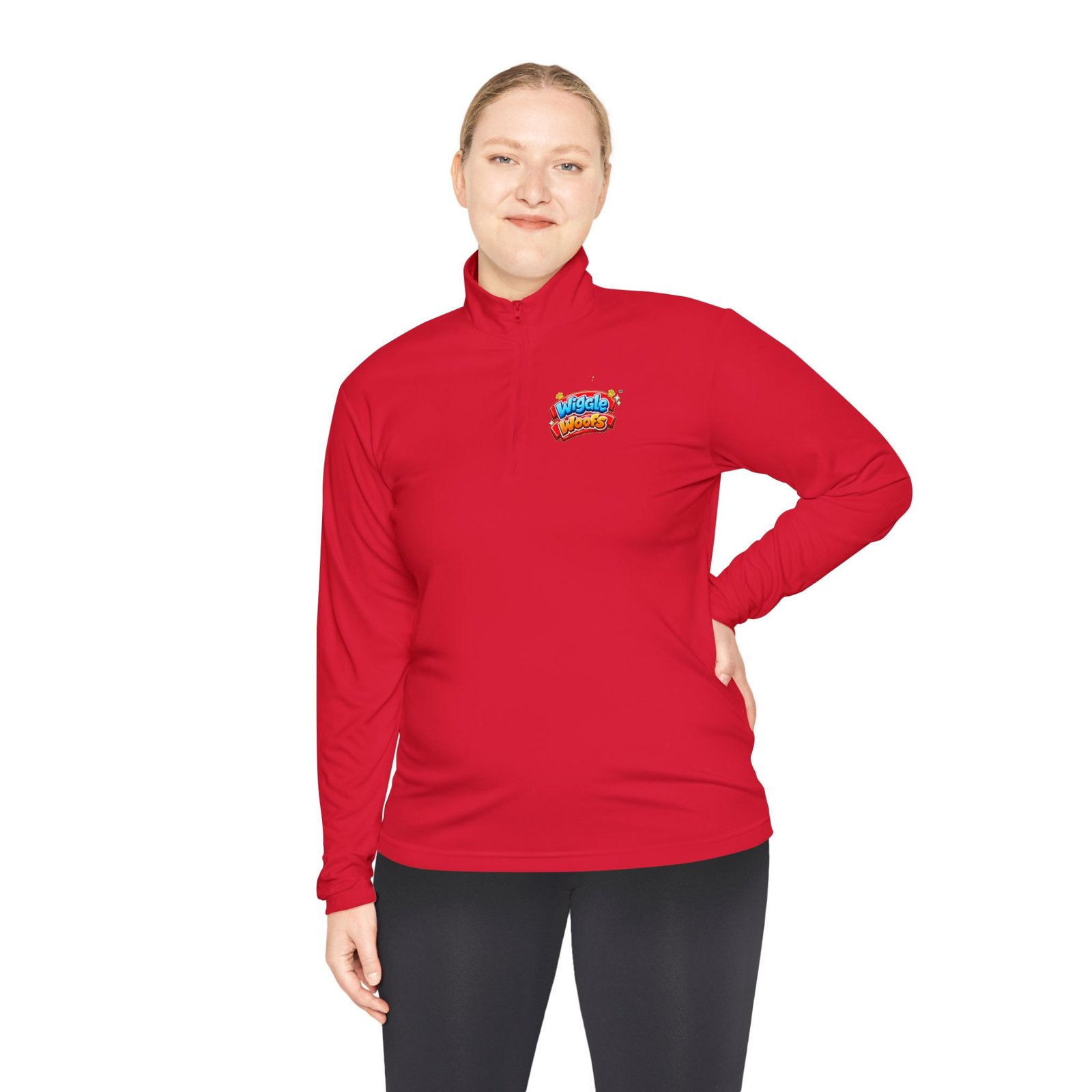 Tigger Wiggle Woofs™ Unisex Quarter-Zip Pullover - Image 12