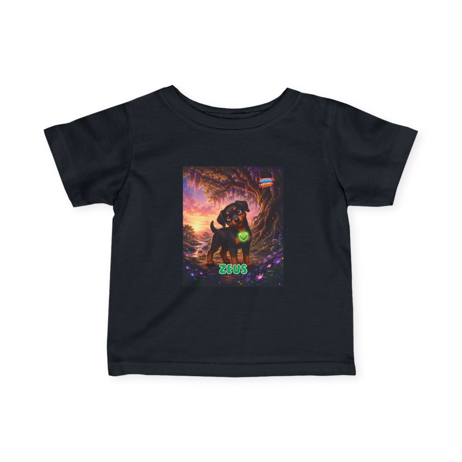 Zeus Wiggle Woofs™ Infant Fine Jersey Tee - Image 29