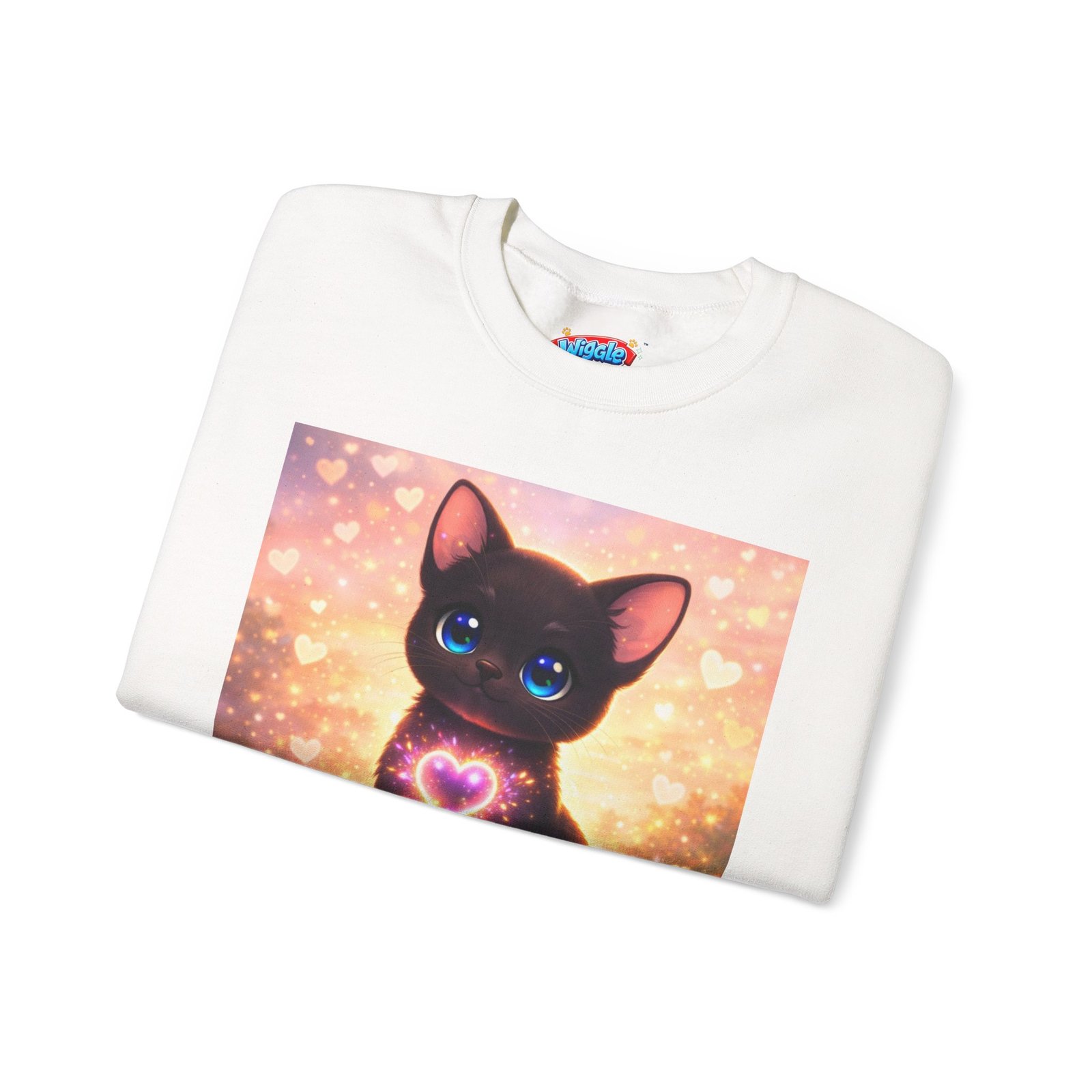 Midnight Wiggle Woofs™ Heavy Blend Crewneck - Image 8