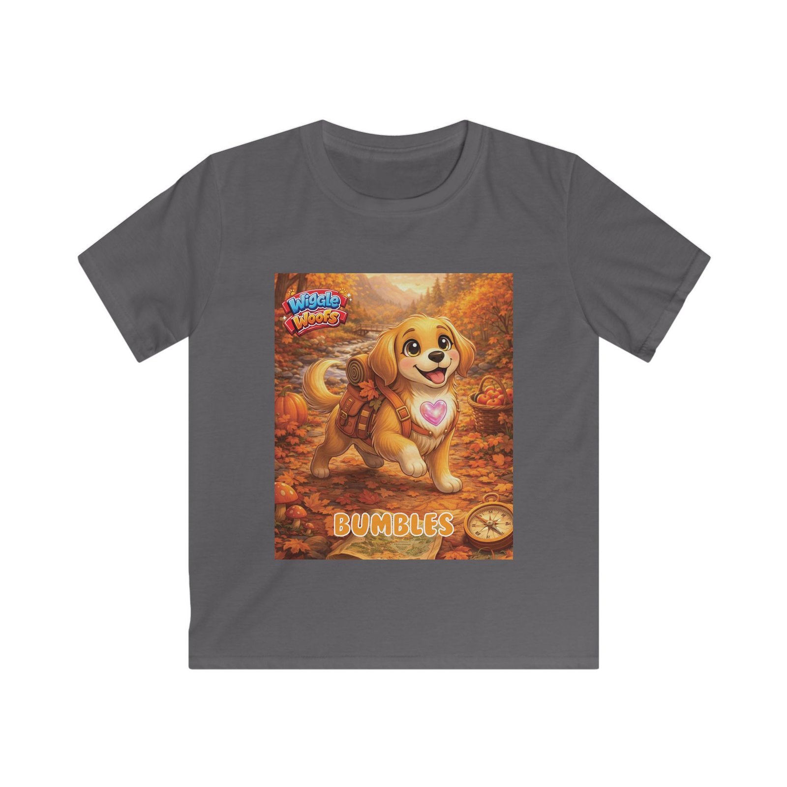 'Bumbles' Wiggle Woofs™ Kids Softstyle Tee - Image 13