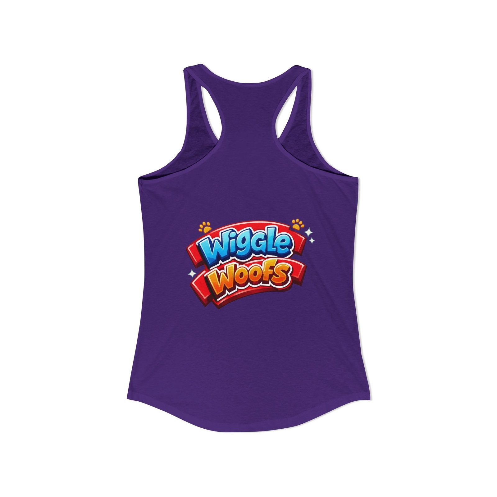 'Penny' Wiggle Woofs™ Women's Ideal Racerback Tank - Image 31