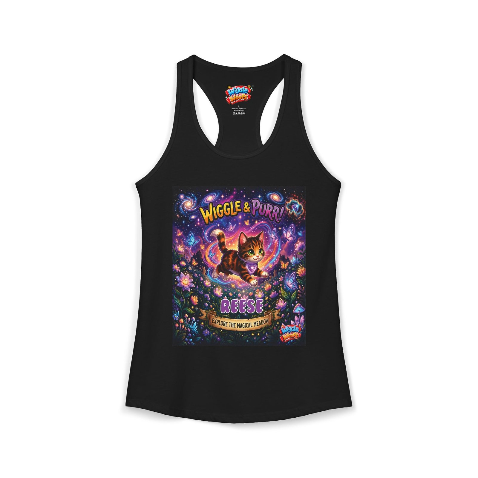 REESE Wiggle Woofs™ Women's Ideal Racerback Tank - Image 13