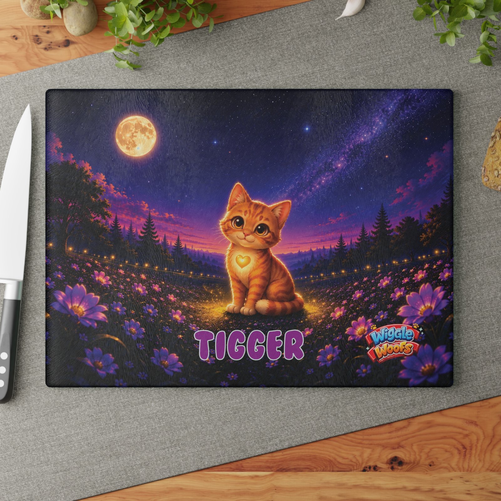 Tigger Wiggle Woofs™ Glass Cutting Board - Image 9