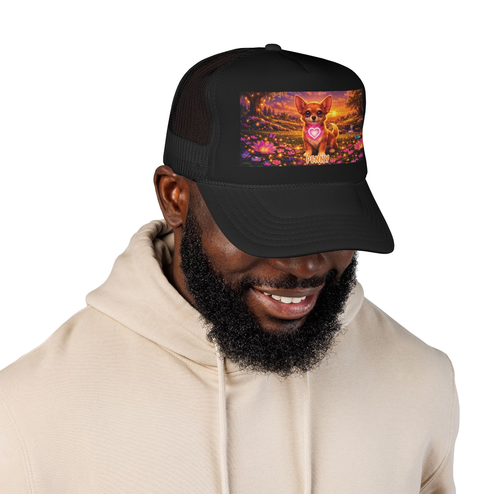 'Penny' Wiggle Woofs™ Foam Trucker Hat - Image 4