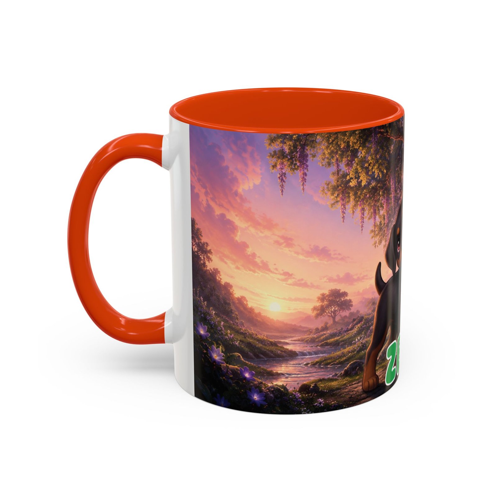 Zeus Wiggle Woofs™ Colorful Mugs (11oz, 15oz) - Image 52