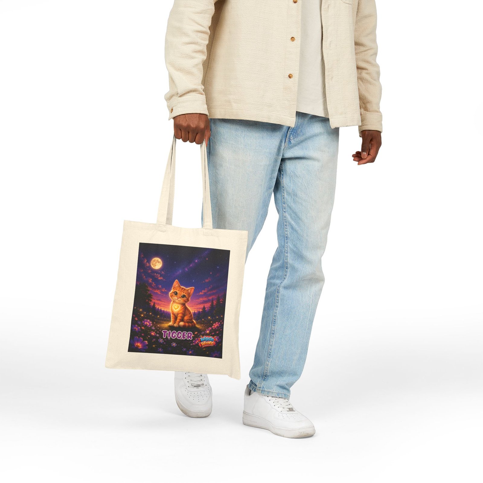 Tigger Wiggle Woofs™ Cotton Canvas Tote Bag - Image 5
