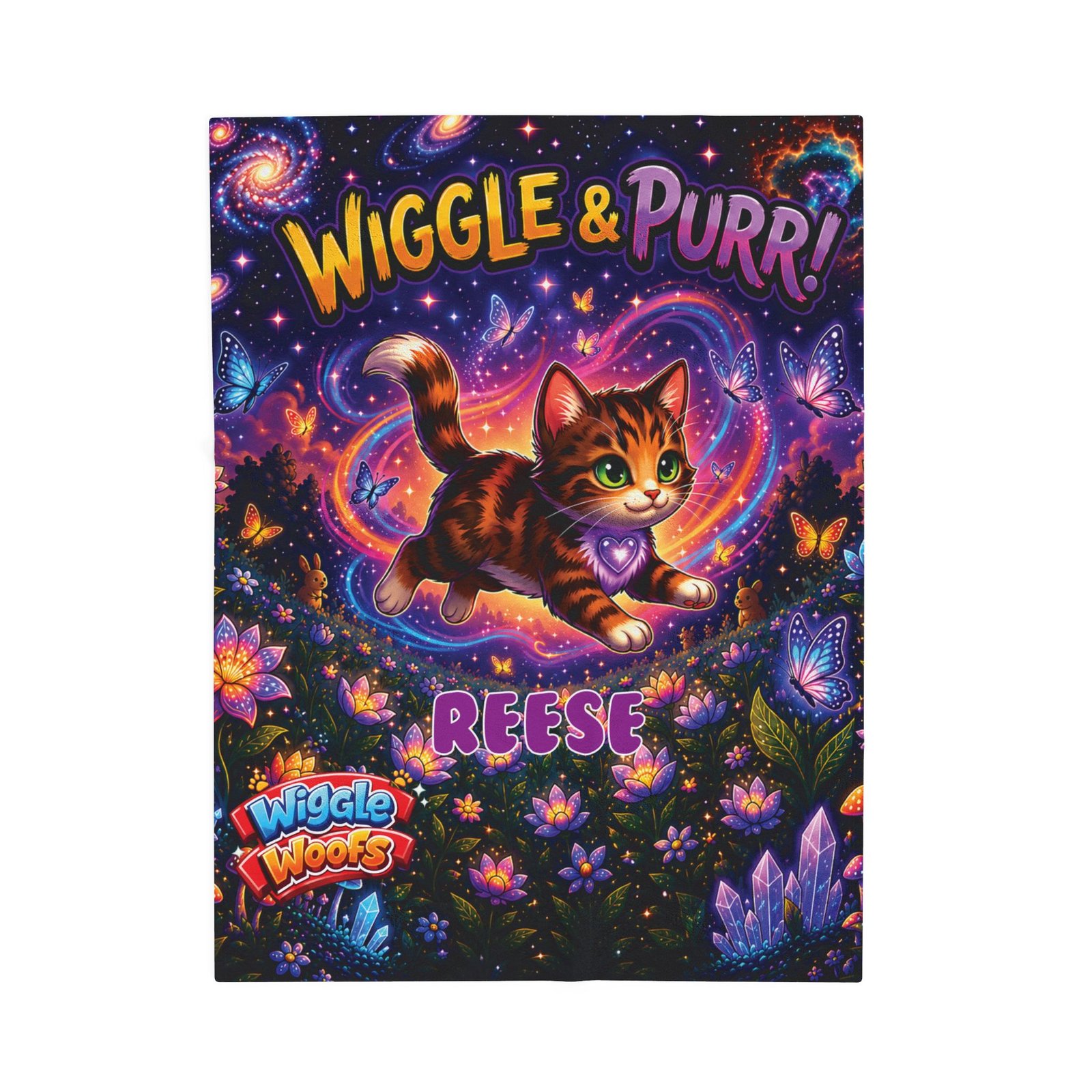 REESE Wiggle Woofs™ Velveteen Plush Blanket - Image 5