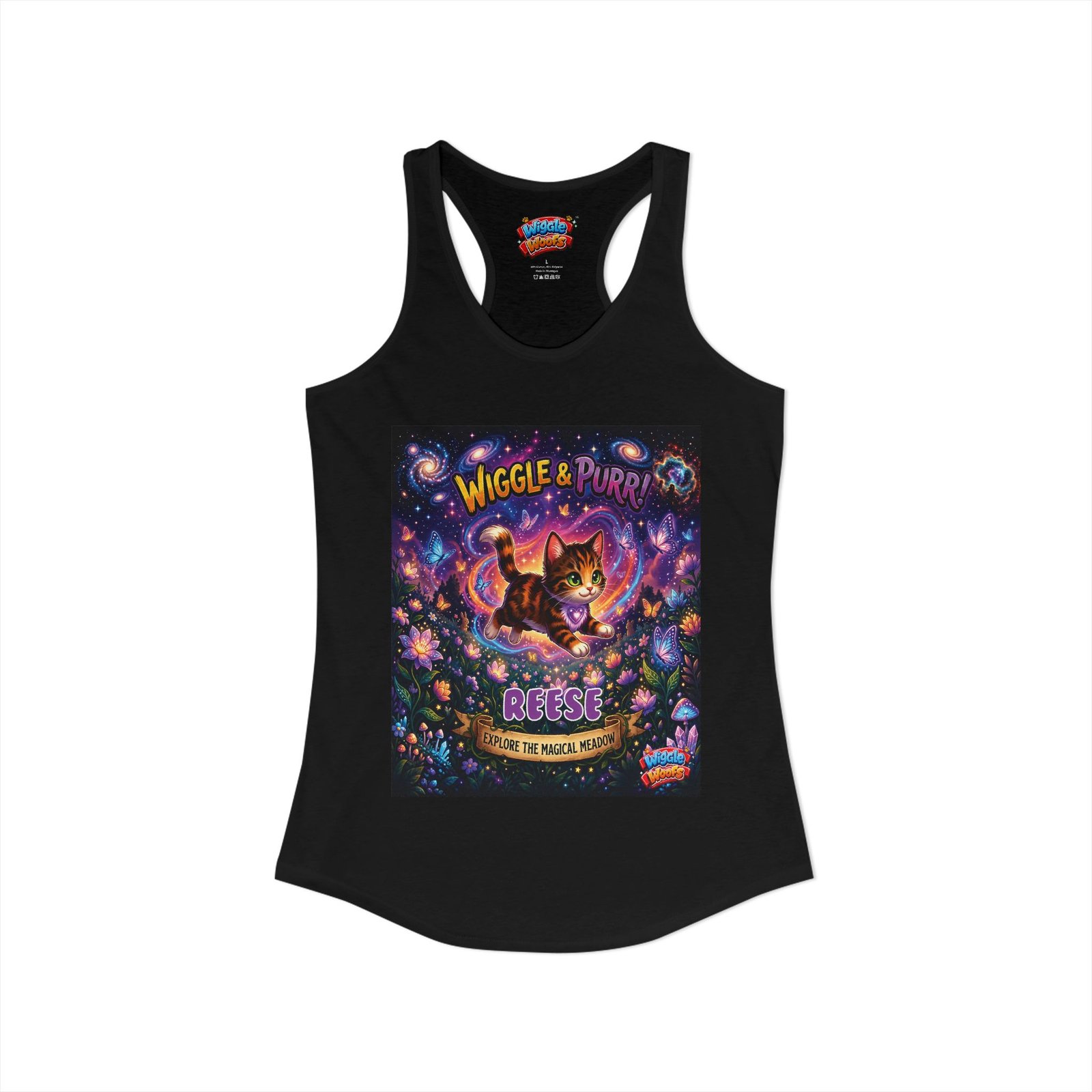 REESE Wiggle Woofs™ Women's Ideal Racerback Tank - Image 14