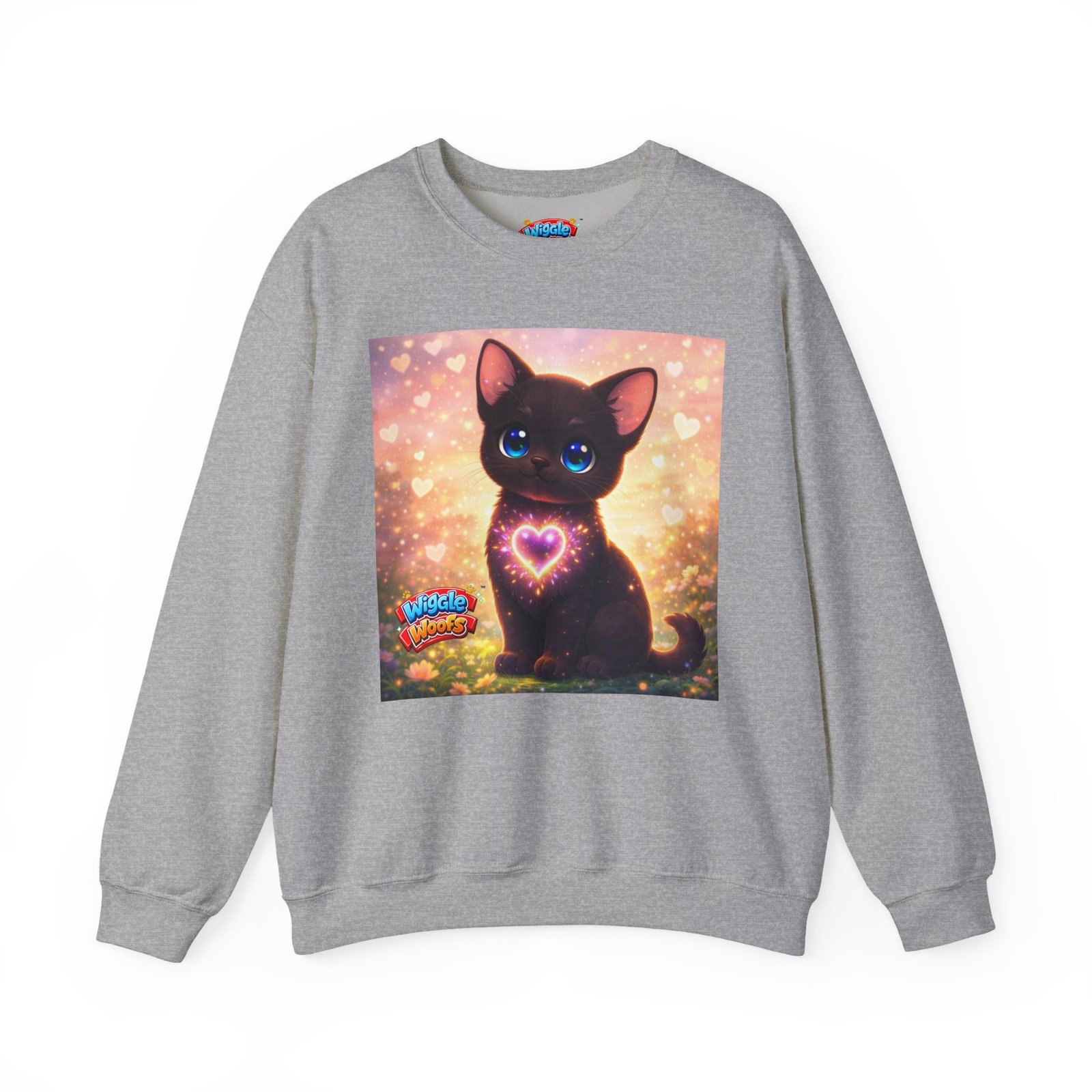 Midnight Wiggle Woofs™ Heavy Blend Crewneck - Image 14