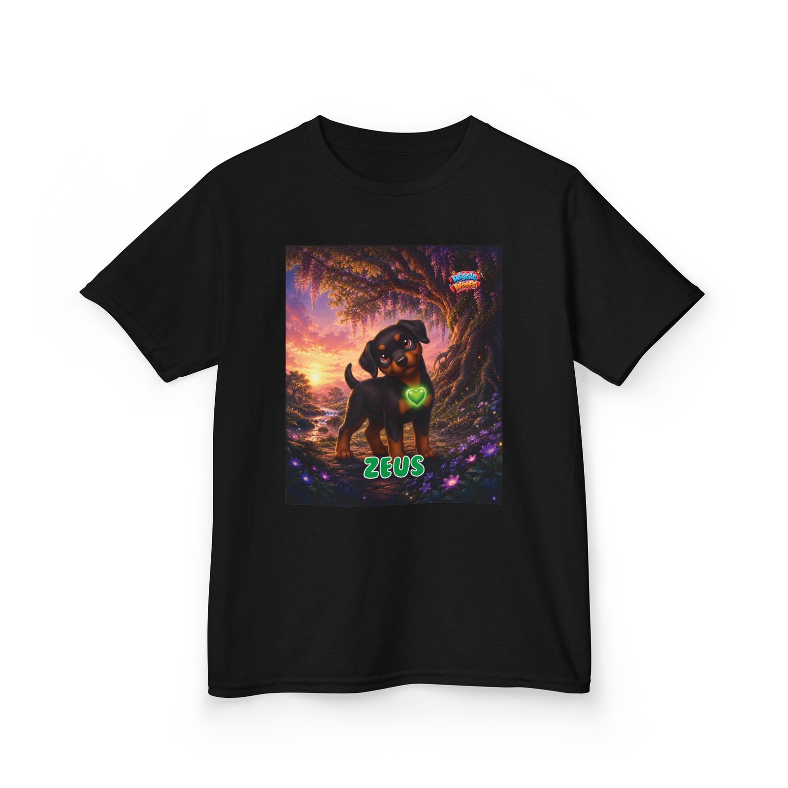Zeus Wiggle Woofs™ Kids Heavy Cotton™ Tee - Image 5